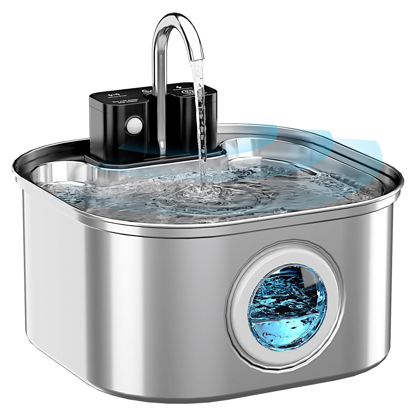 Fuente de Agua Inalámbrica Lawfery 3.2L para Gatos y Perros