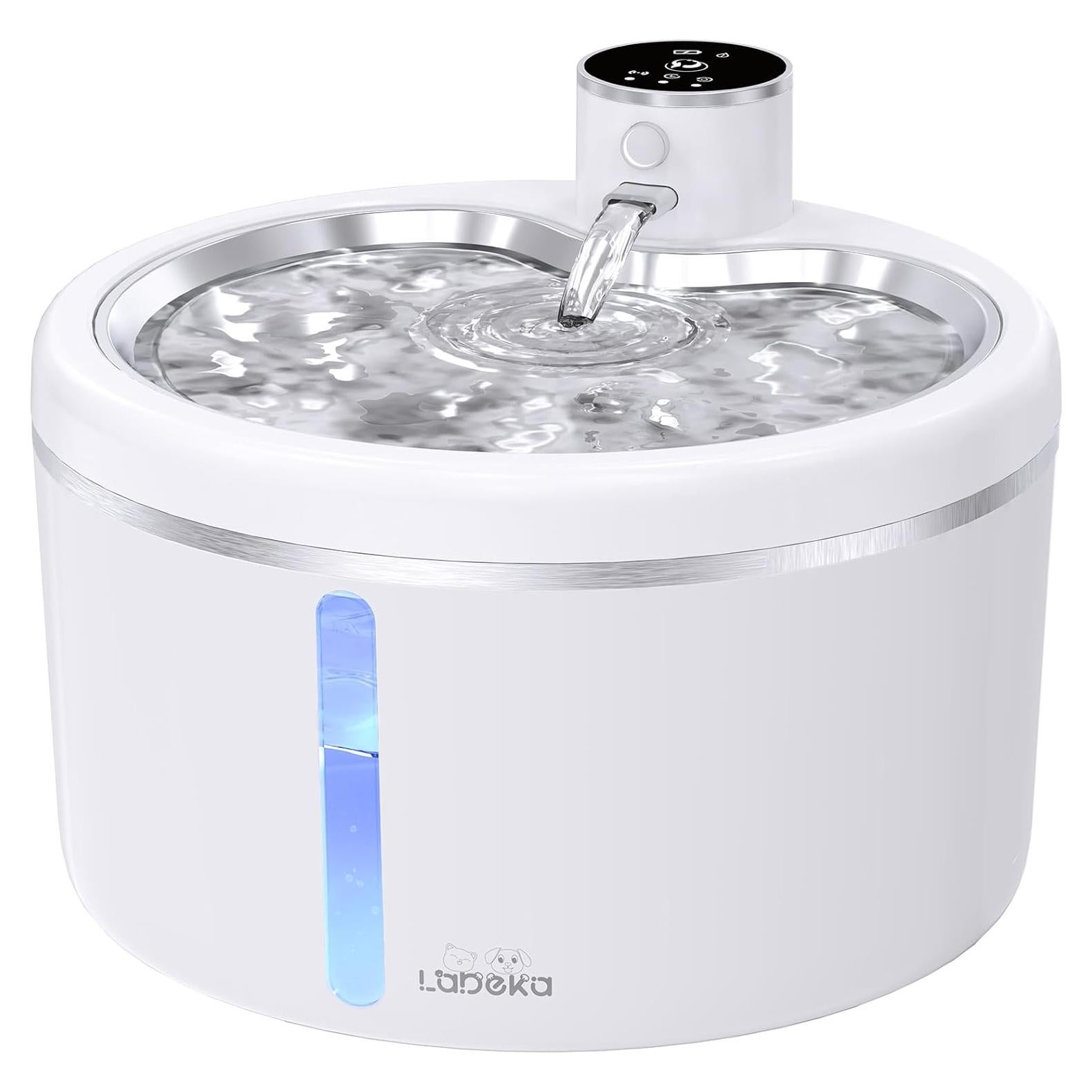 Fuente de Agua Inalámbrica LABEKA 3L para Gatos y Perros