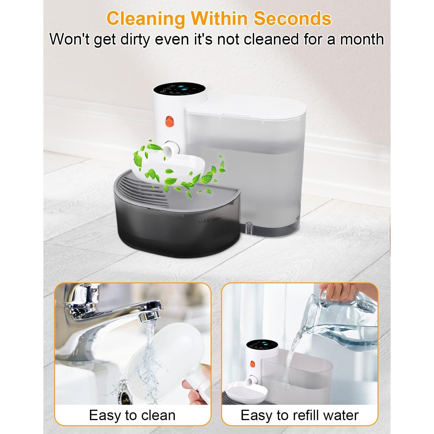 Fuente de Agua Inteligente para Gatos GOYJOY 3L Sin Filtro