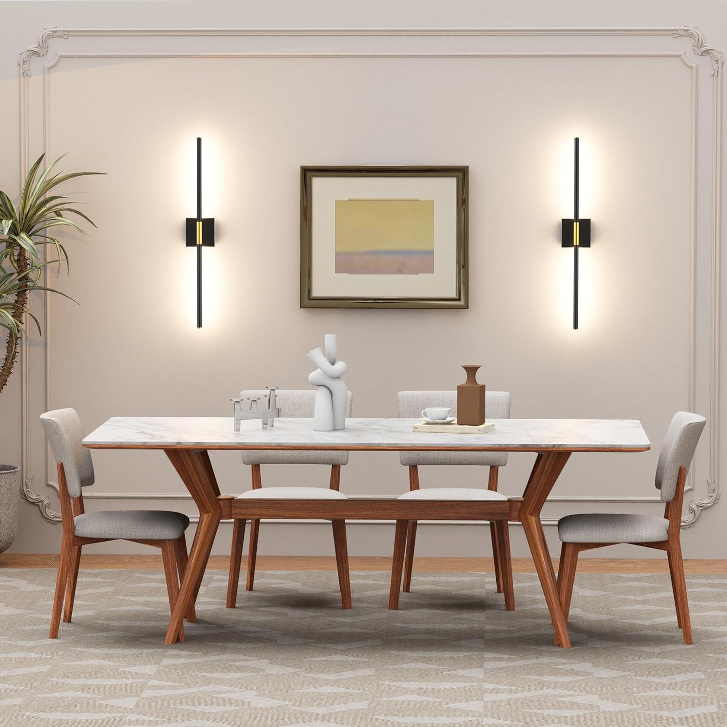 Lámpara de pared recargable Gift4U 80 cm con control remoto