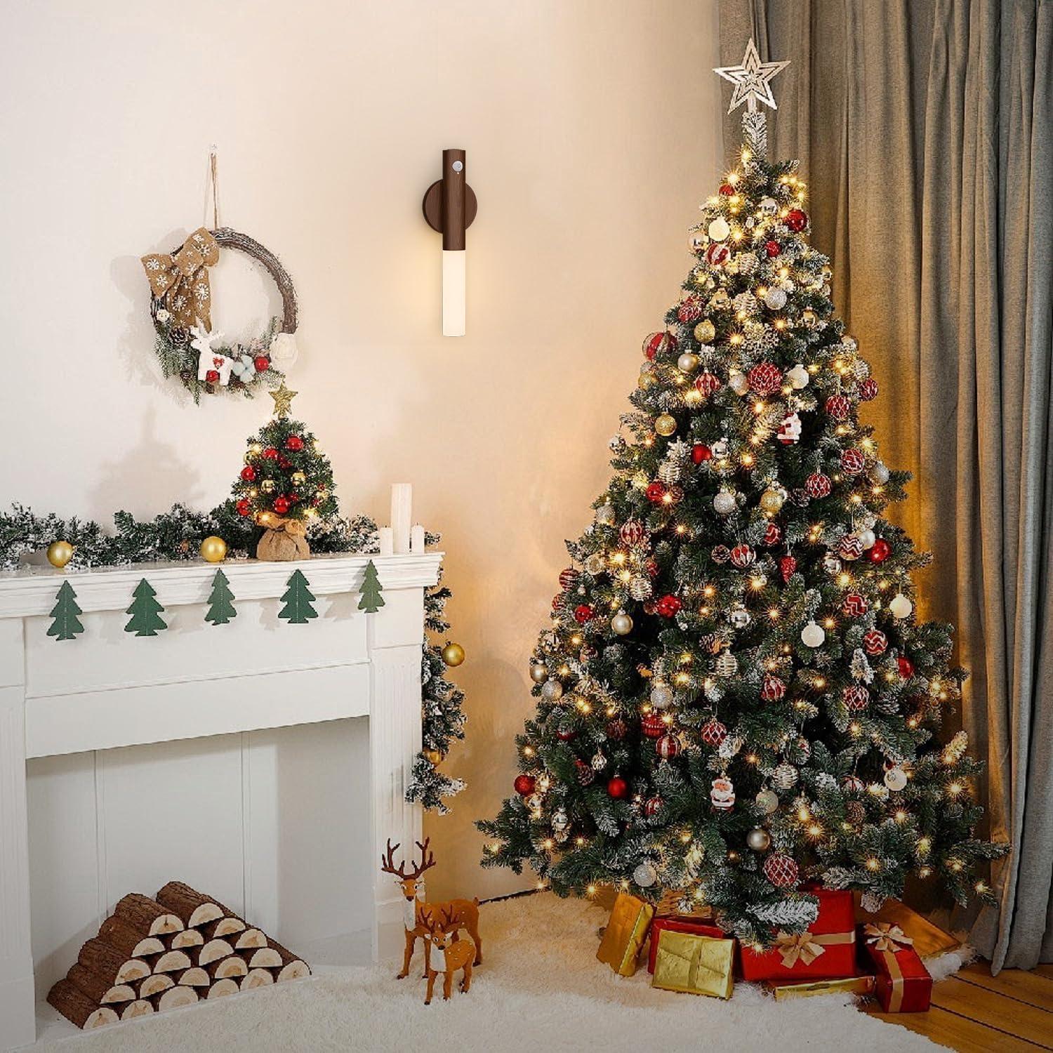 Luces Nocturnas Recargables con Sensor de Movimiento 3000K - 2 Pack