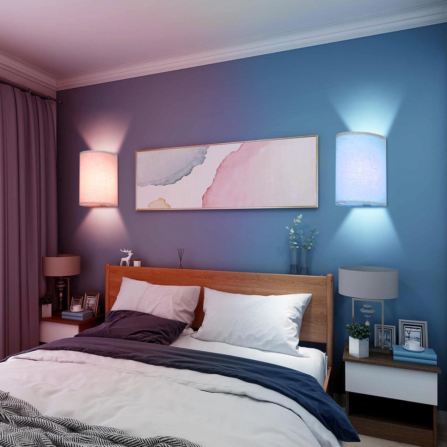 Juego de Apliques de Pared LED Recargables Shineled 25cm