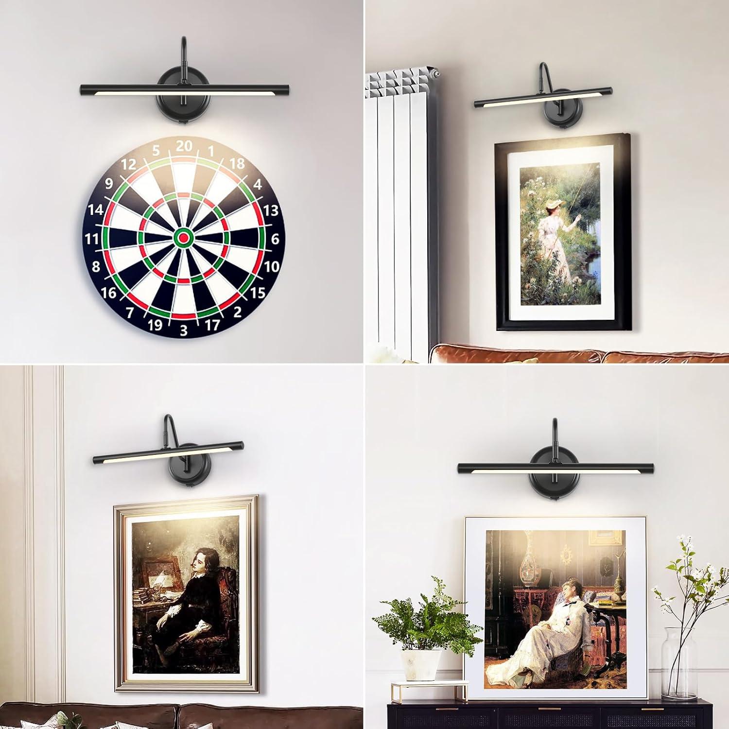 Luz de Imagen Regulable Inalámbrica BOLANG 42x16cm Negra