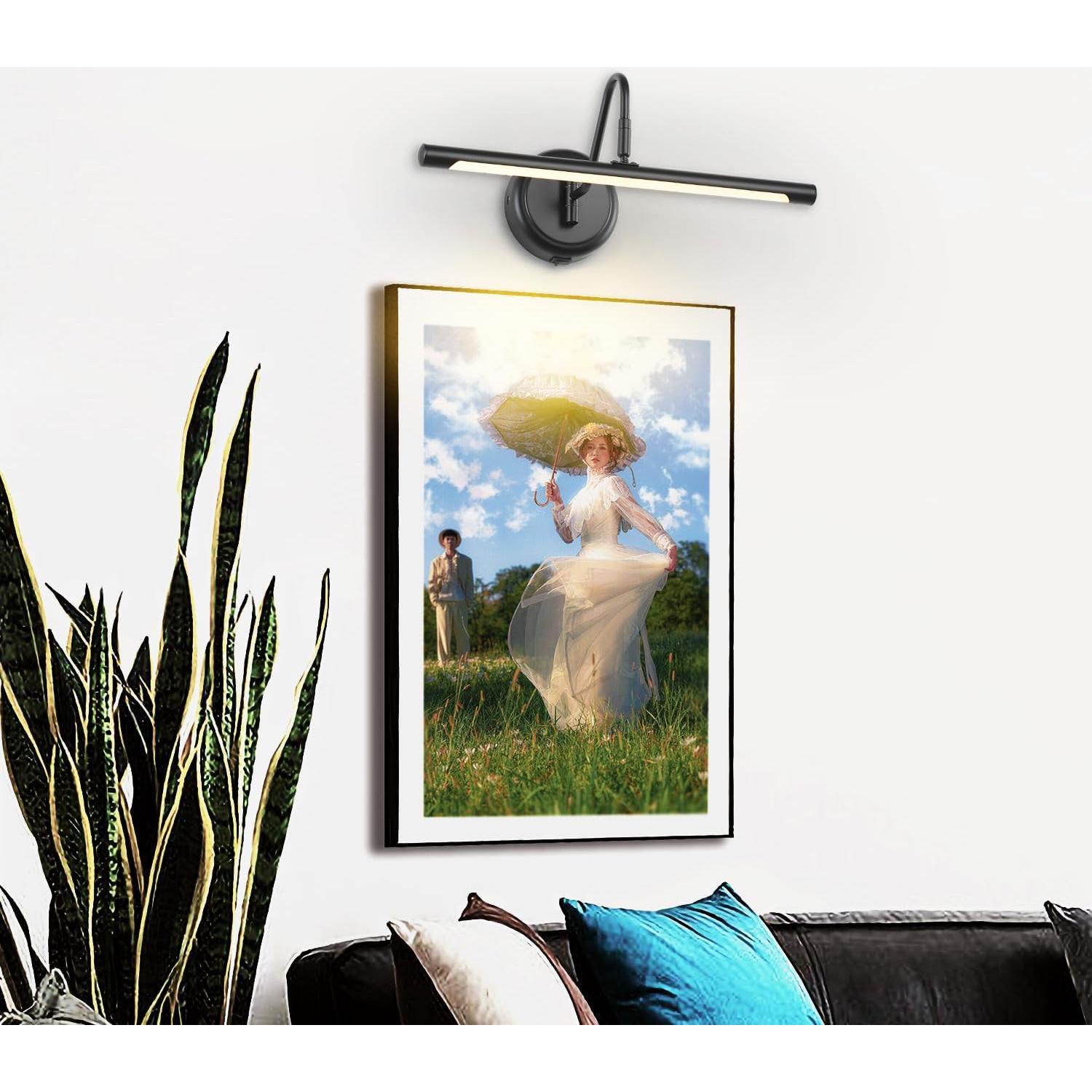 Luz de Imagen Regulable Inalámbrica BOLANG 42x16cm Negra