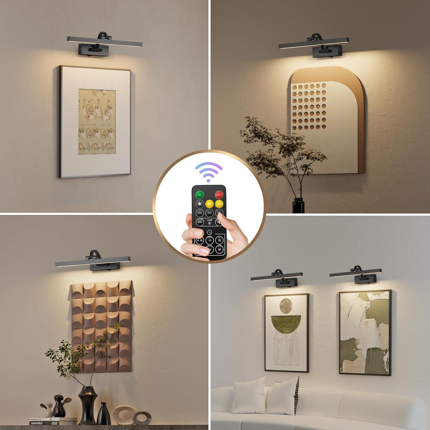 Luz de Imagen LED Inalámbrica DarHorz 39.5cm Regulable USB