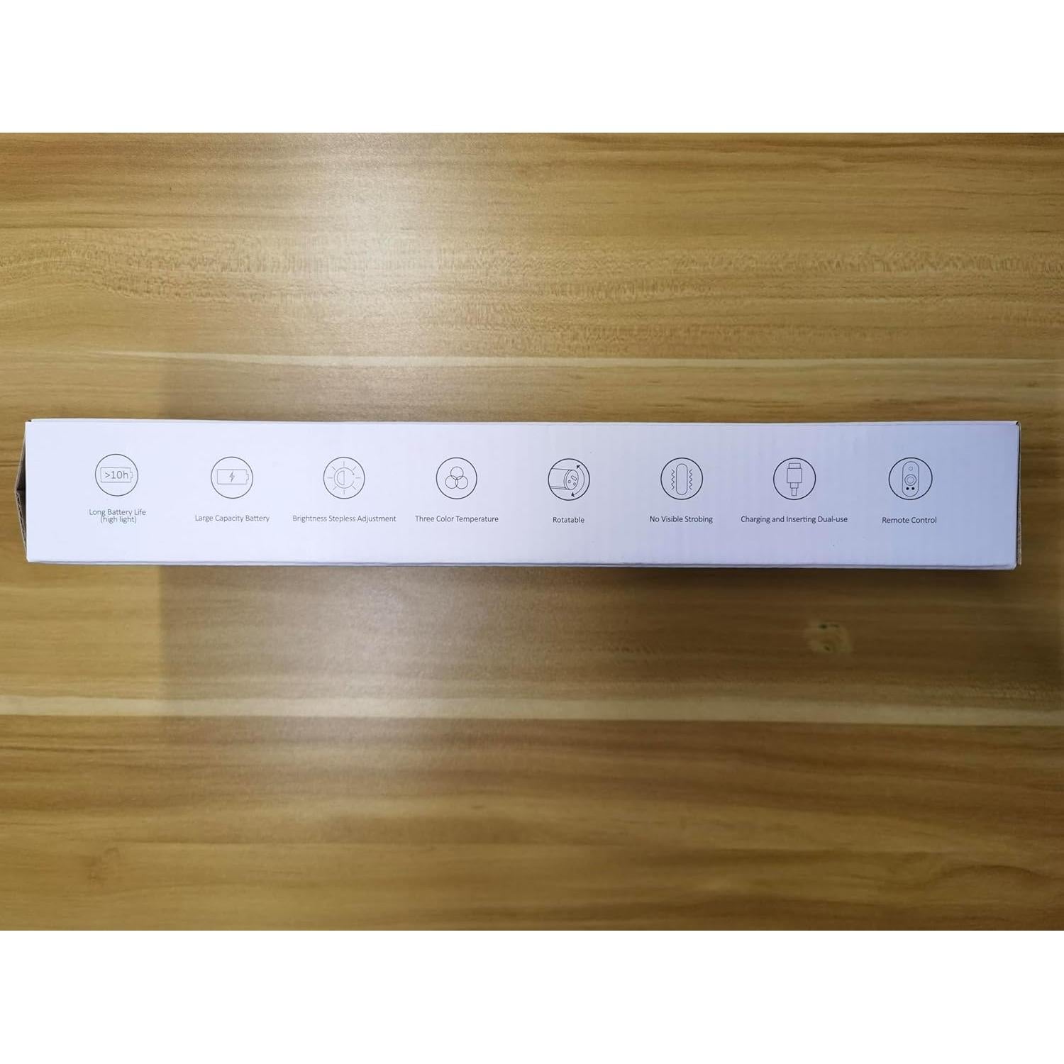 Luz de Imagen Inalámbrica Hapfish Recargable 4000mAh - Negro