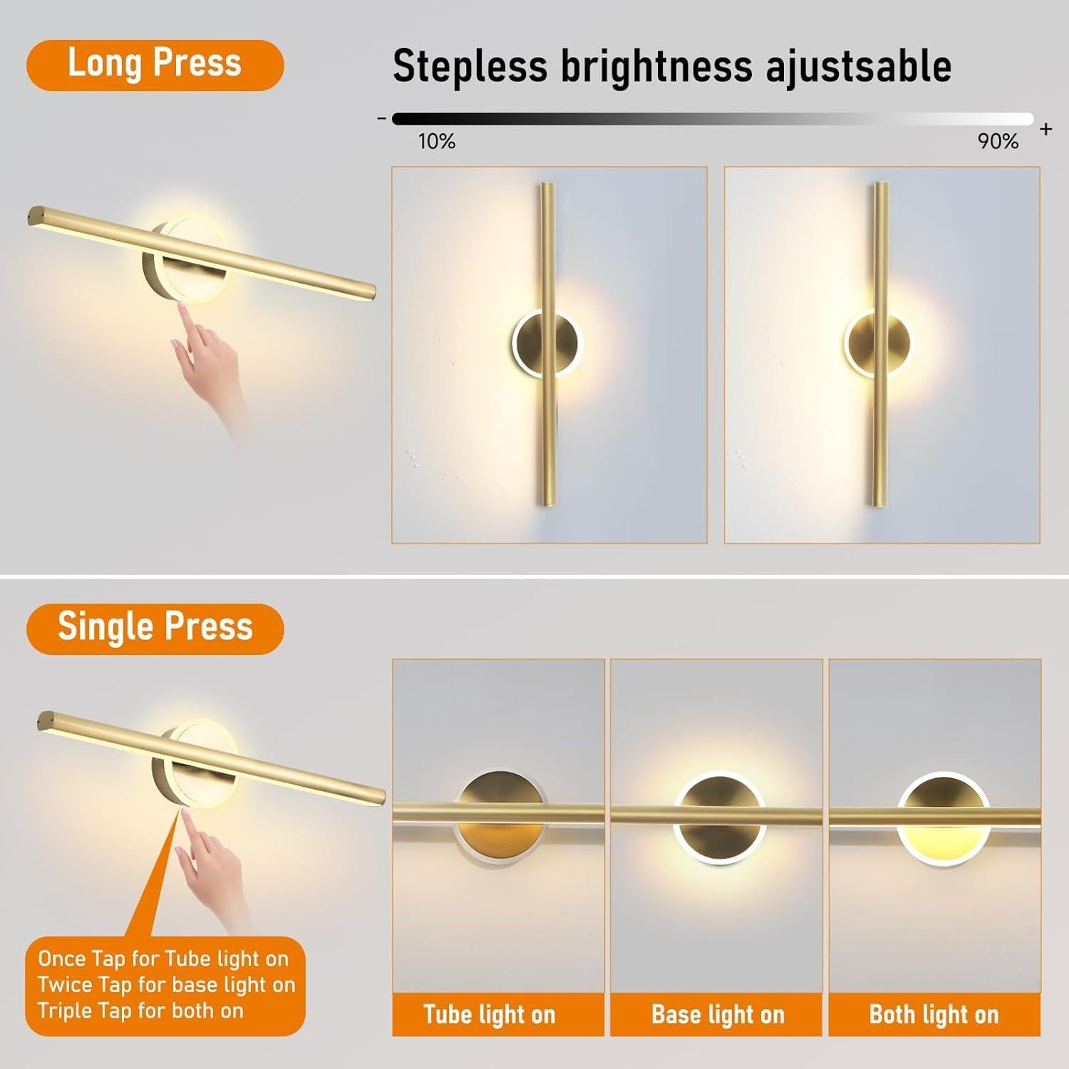 Luz de Imagen Inalámbrica HUABRIDGE 40.64cm Control Remoto