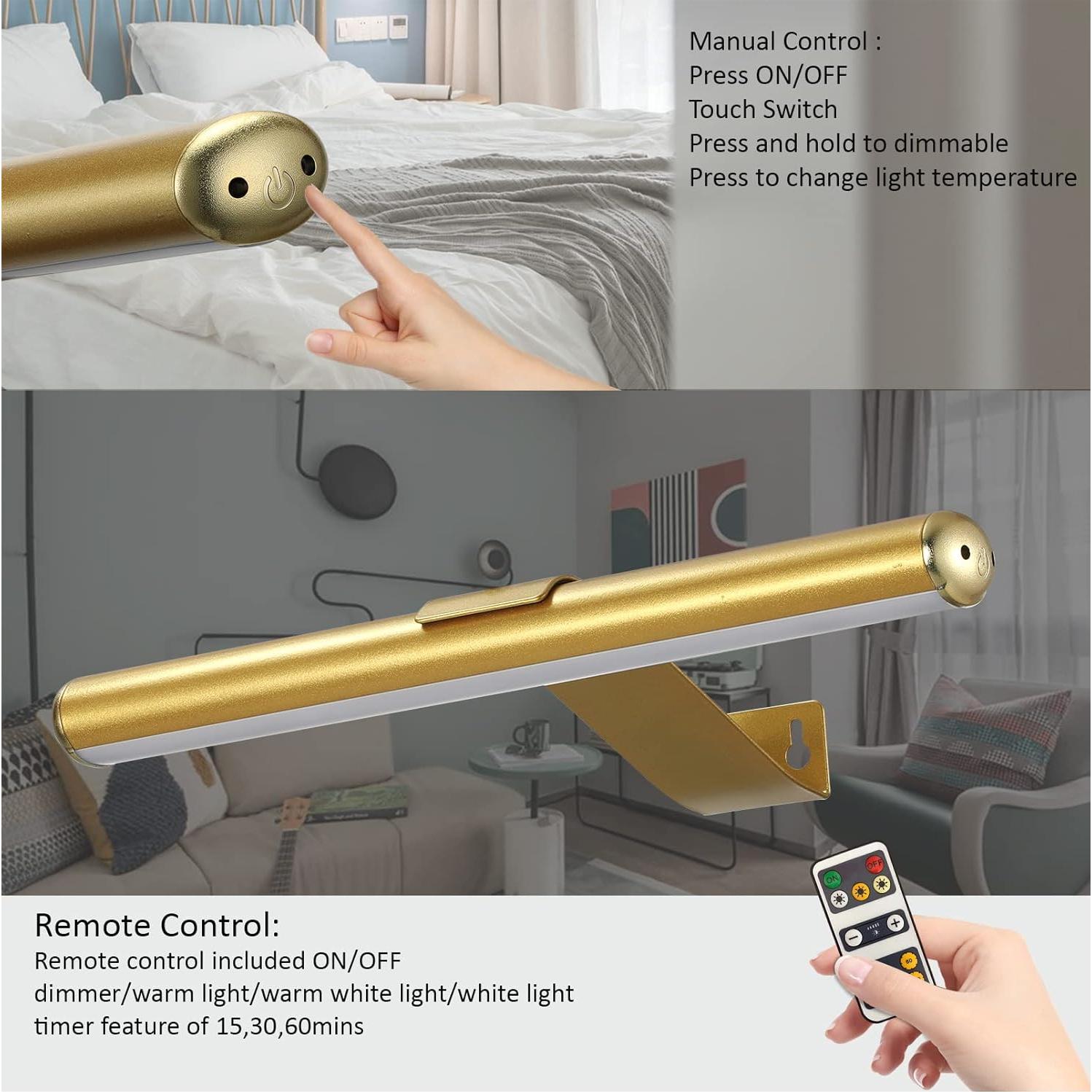 Luz de Imagen Recargable MIOBLUE 33cm LED Dimmable con Control Remoto