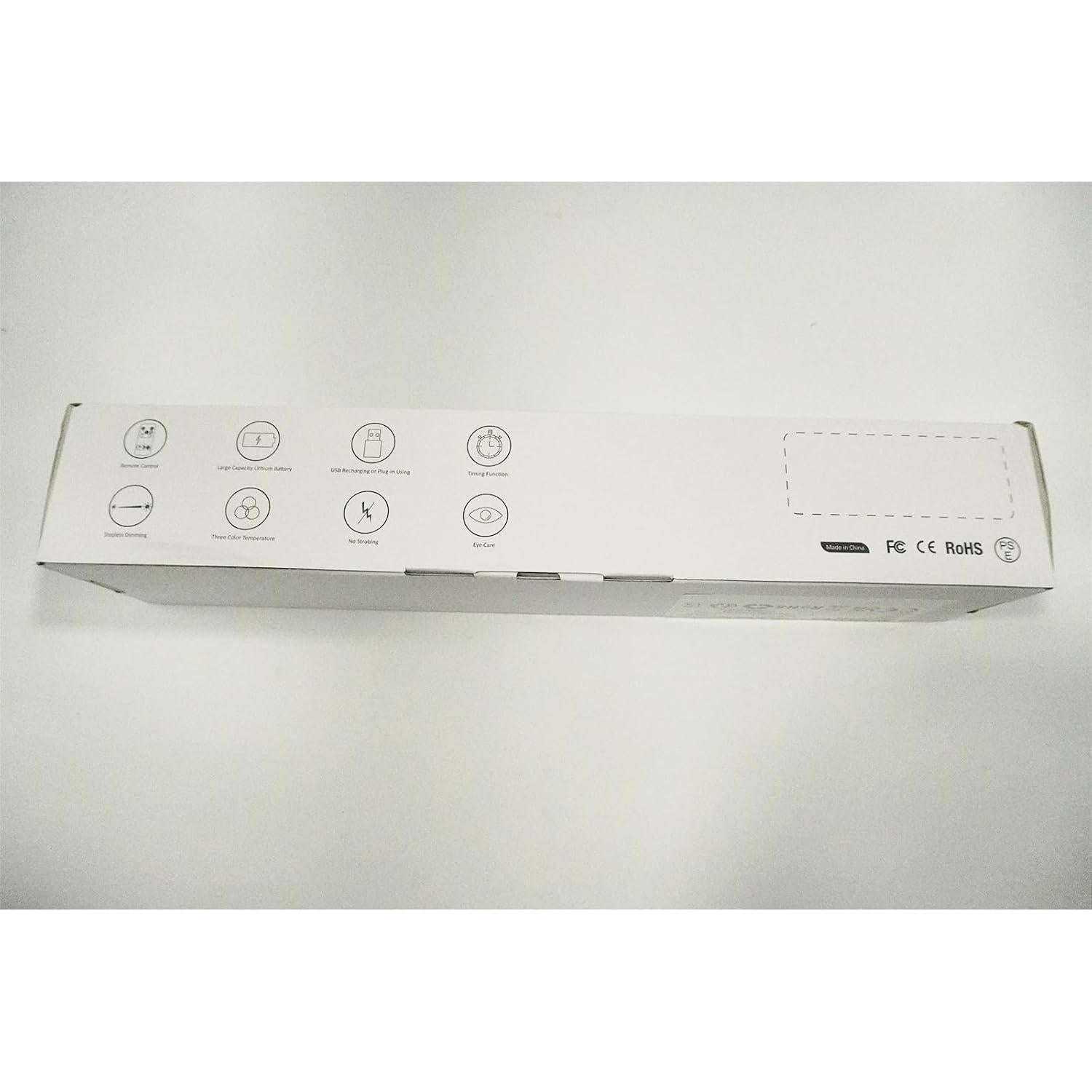 Luz de Imagen Recargable MIOBLUE 33cm LED Dimmable con Control Remoto