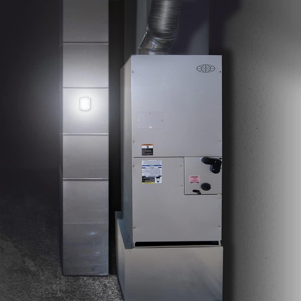 Luz LED Recargable con Sensor de Movimiento Buena Iluminación - Paquete de 2, 4000K, 50 Lúmenes, Imán, USB