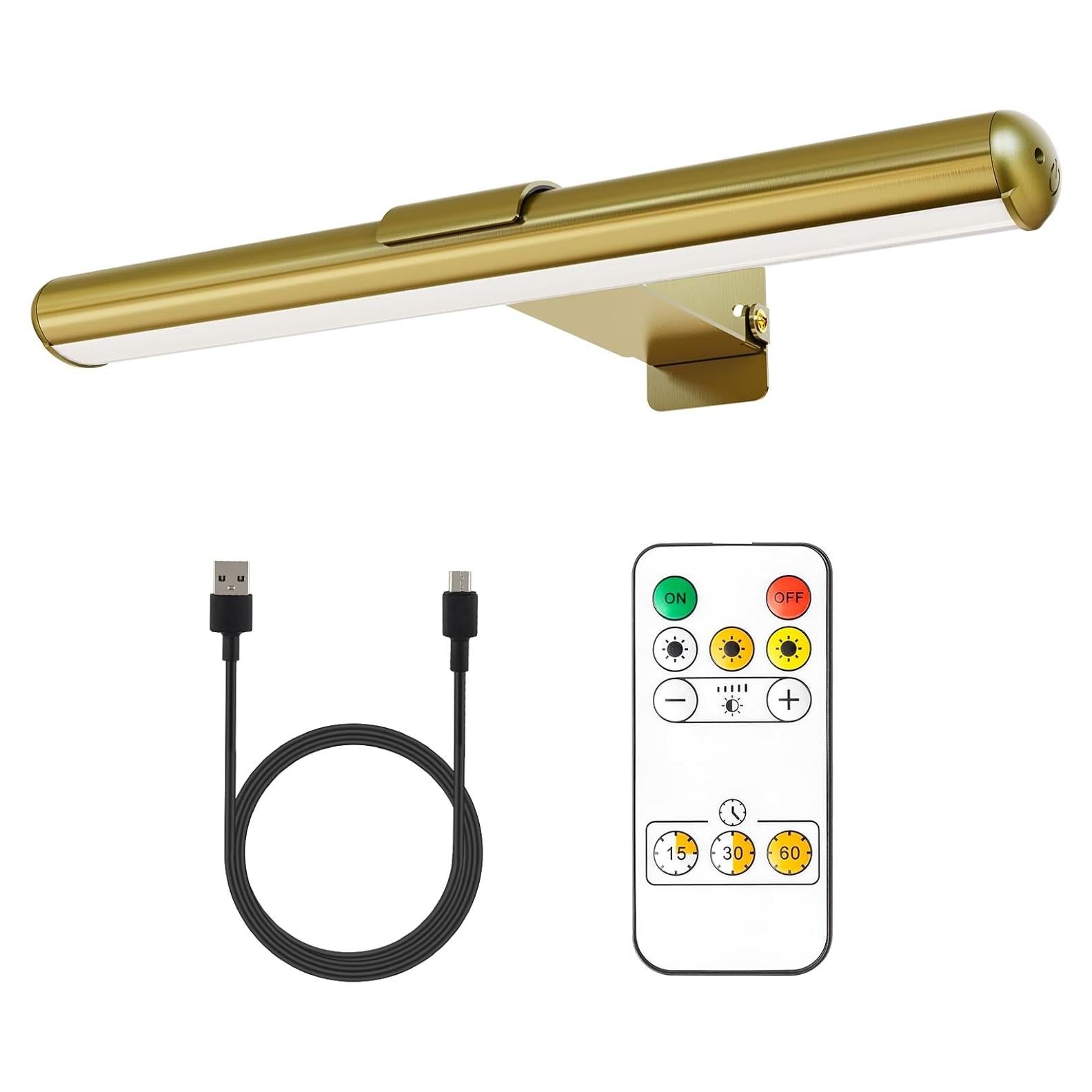 Lámpara de Imagen LED Swatia DY-02RC 33cm Bronce Batería