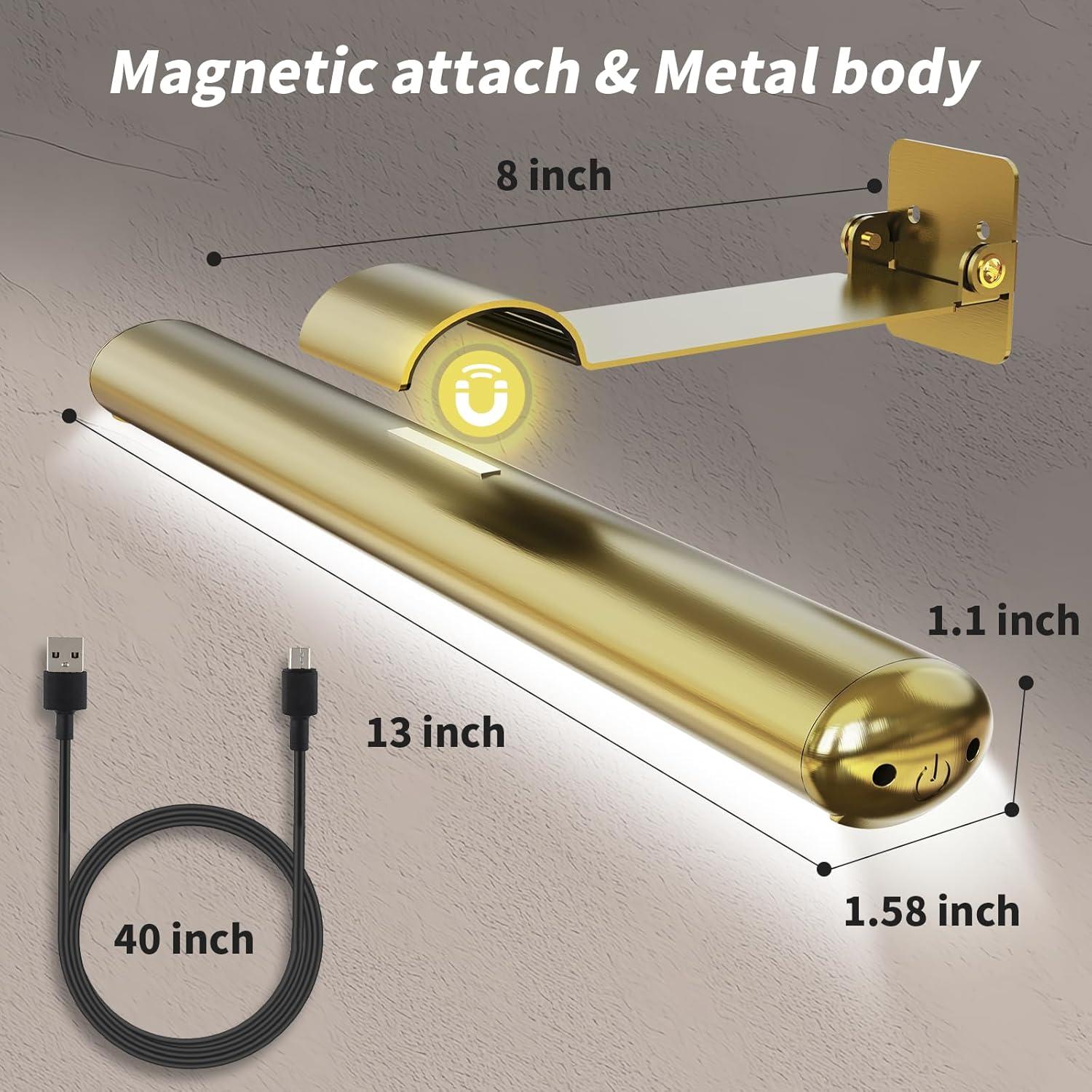 Lámpara de Imagen LED Swatia DY-02RC 33cm Bronce Batería