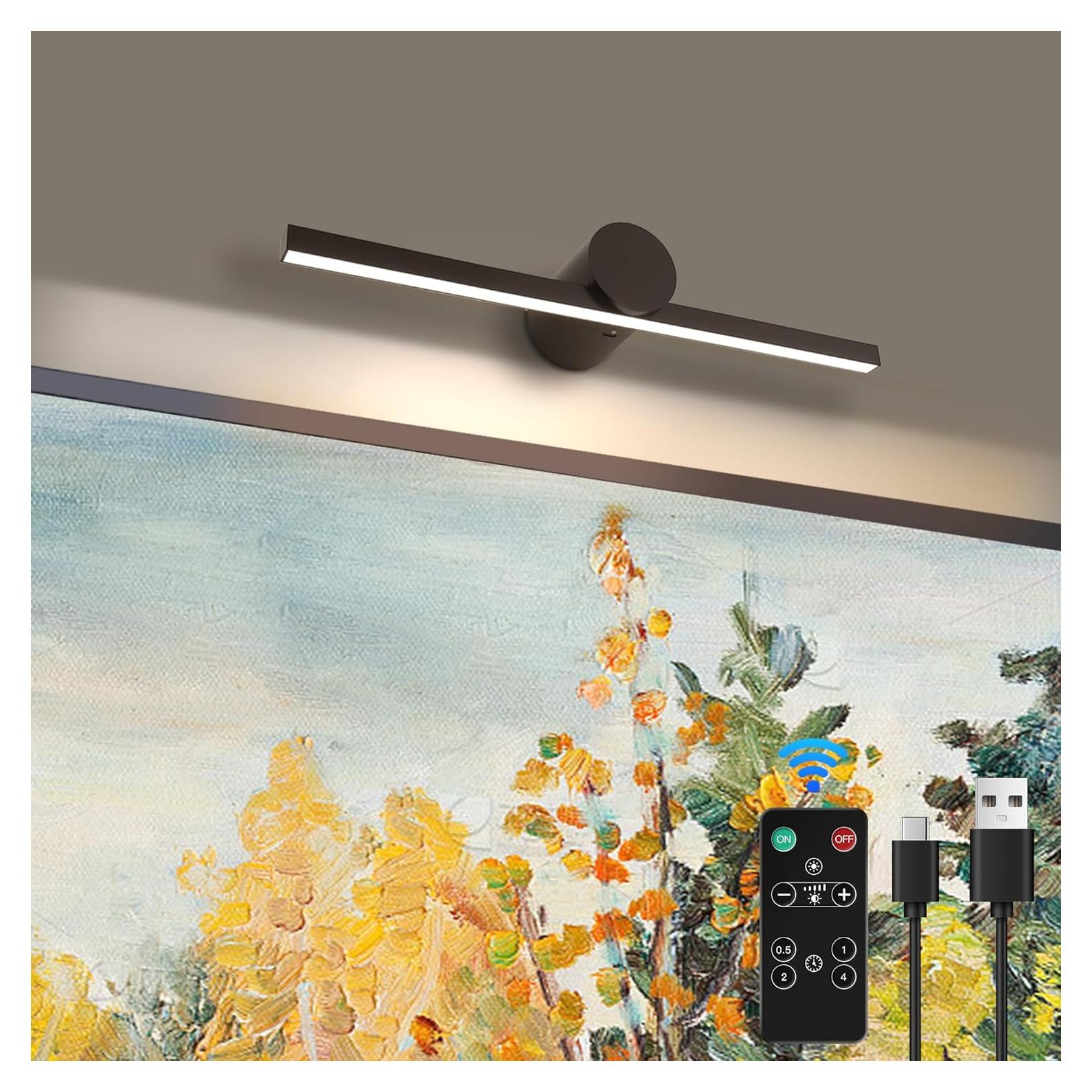 Luz de Imagen Inalámbrica BOLANG 29 cm Recargable con Control Remoto