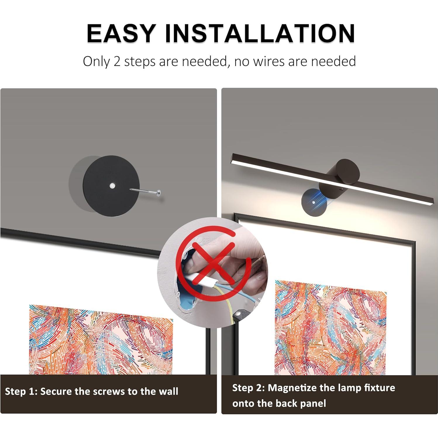 Luz de Imagen Inalámbrica BOLANG 29 cm Recargable con Control Remoto