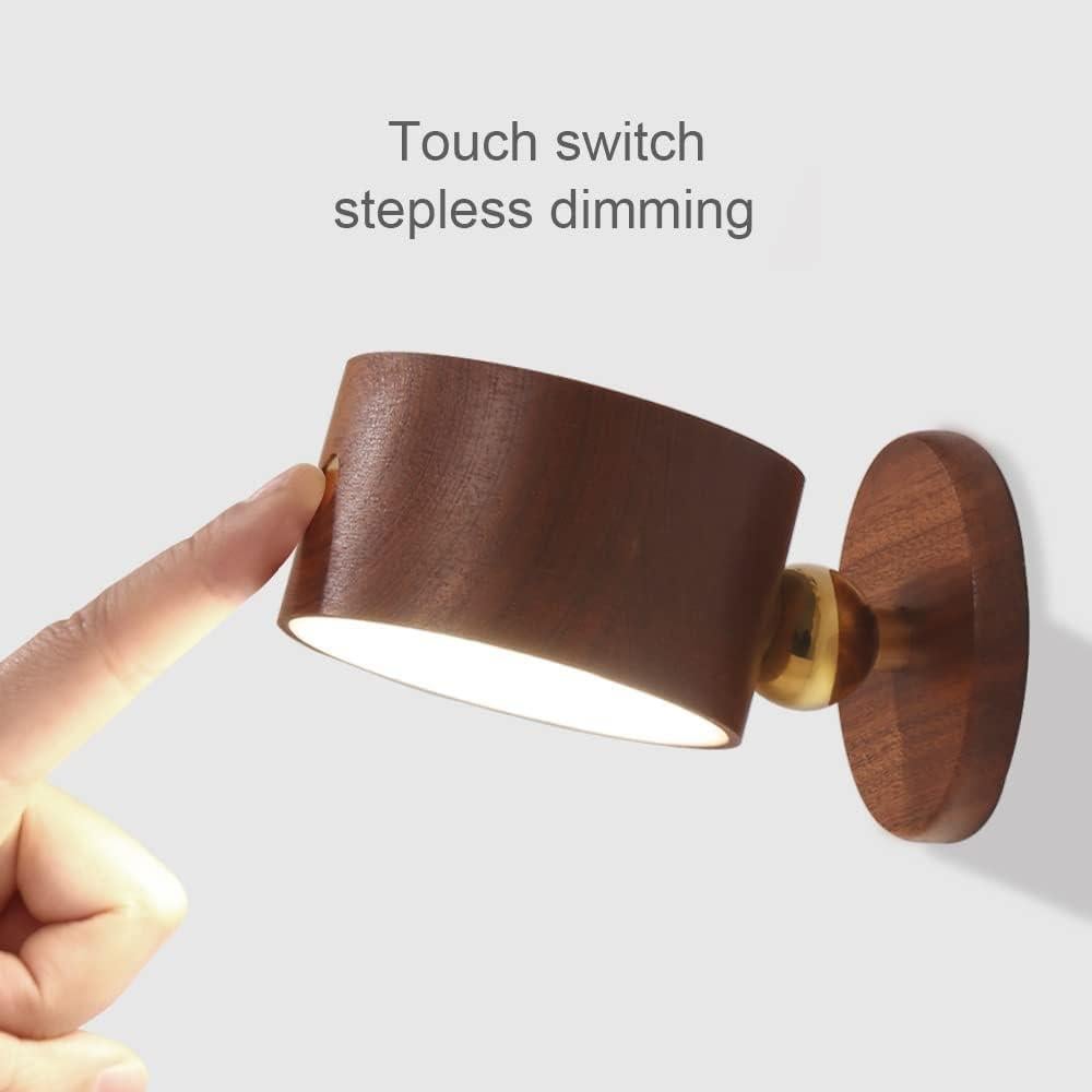 Aplique de Pared LED Inalámbrico Sapele con Carga USB