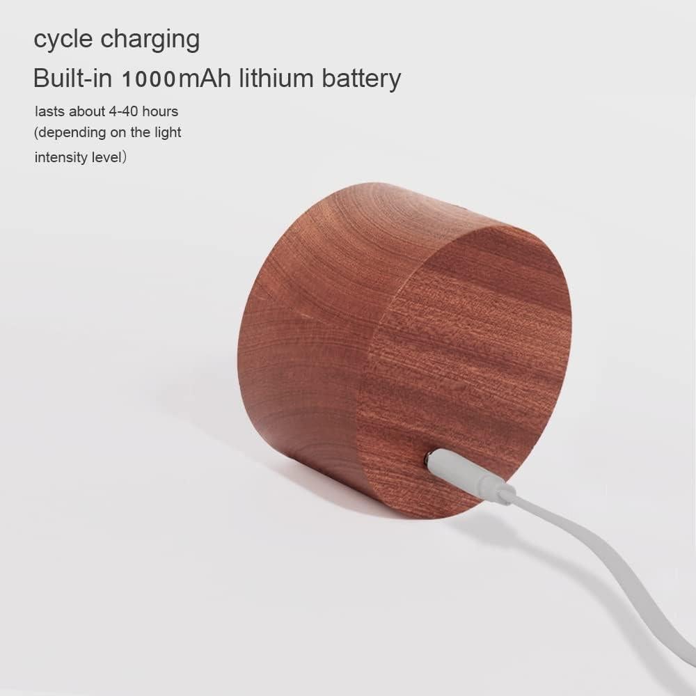 Aplique de Pared LED Inalámbrico Sapele con Carga USB