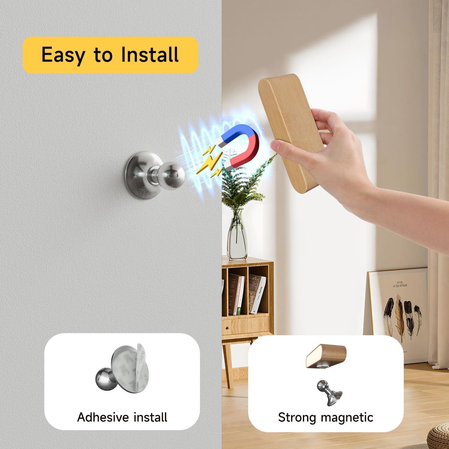 Aplique de Pared Inalámbrico Electight con Control Remoto 360°