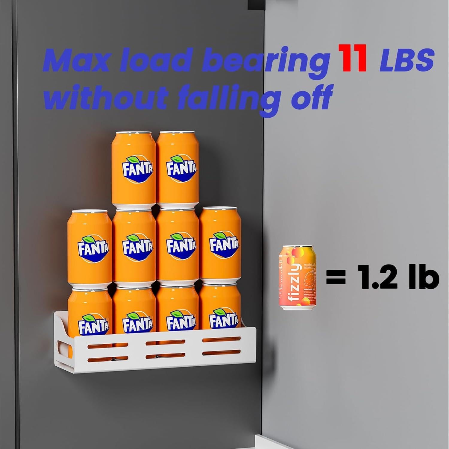 Estante Magnético para Especias Carwiner 2 Niveles 4.99 kg