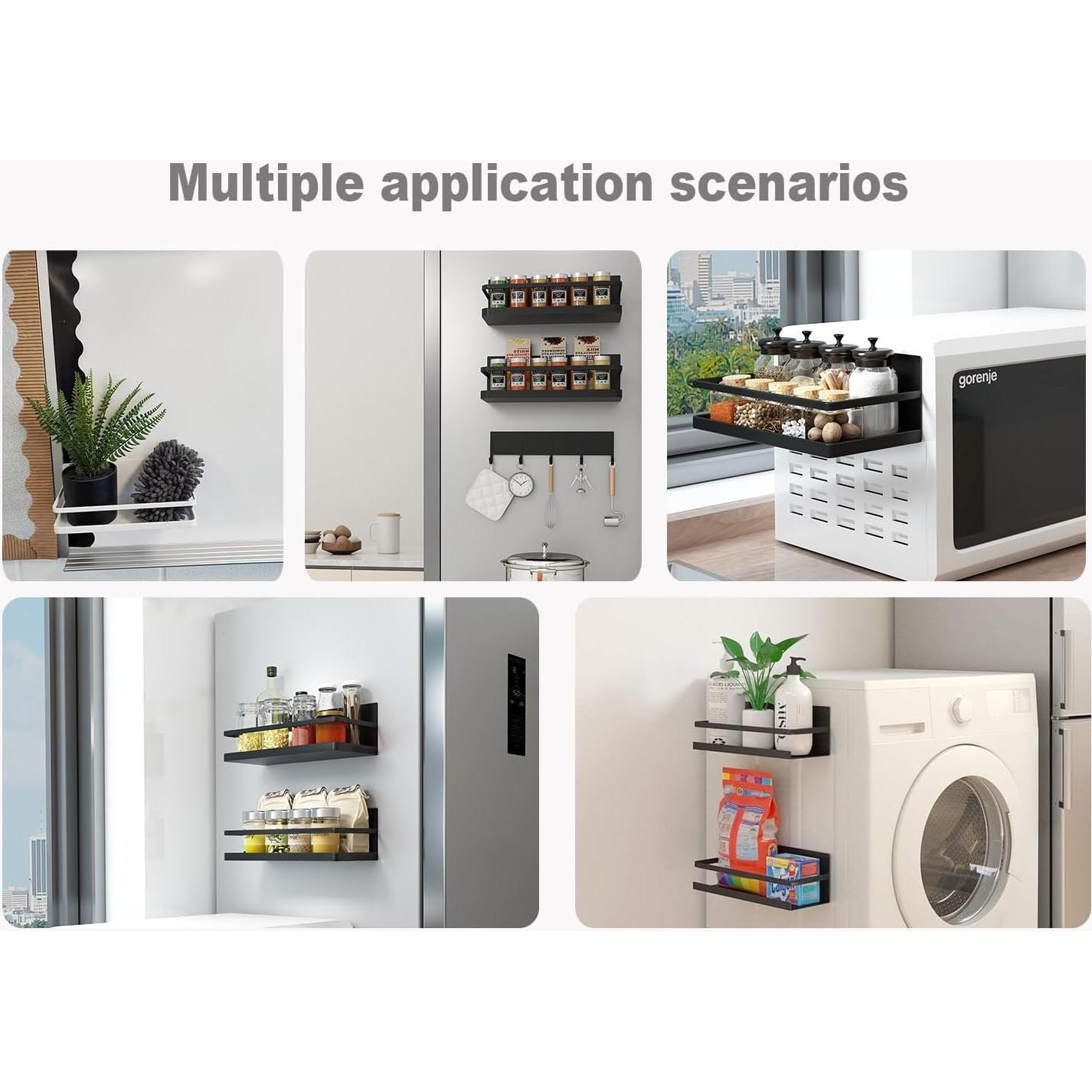 Estante Magnético para Nevera Hoopoton - Paquete de 3 Estantes