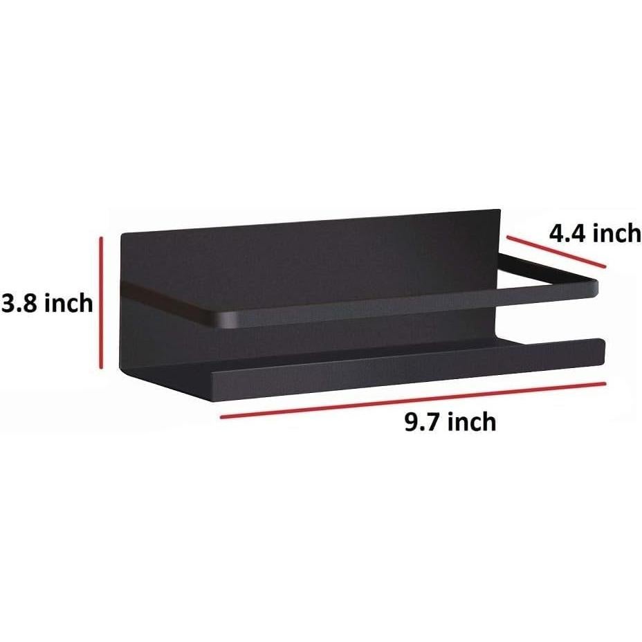 Organizador de Especias Magnético TIYOORTA Negro 24.6x11.2 cm