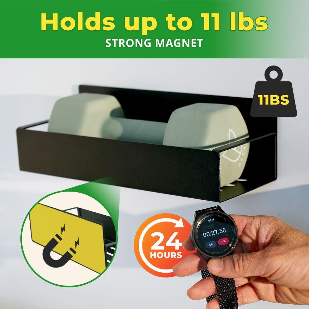 Juego de Estantes Magnéticos EUNOMOS para Especias - 4 Piezas