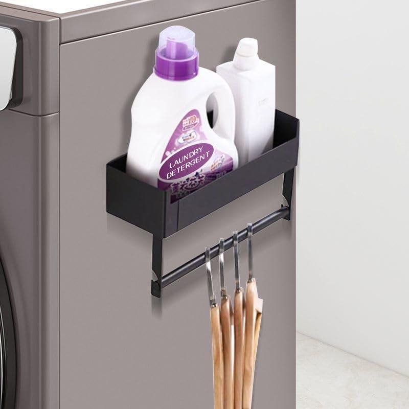 Estante Magnético para Especias WHALEZZ 30x11x17 cm Negro