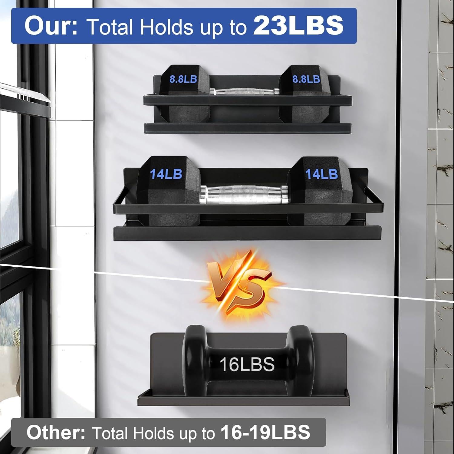 Estante Magnético de Especias Uten - 2 Piezas, Ahorra Espacio