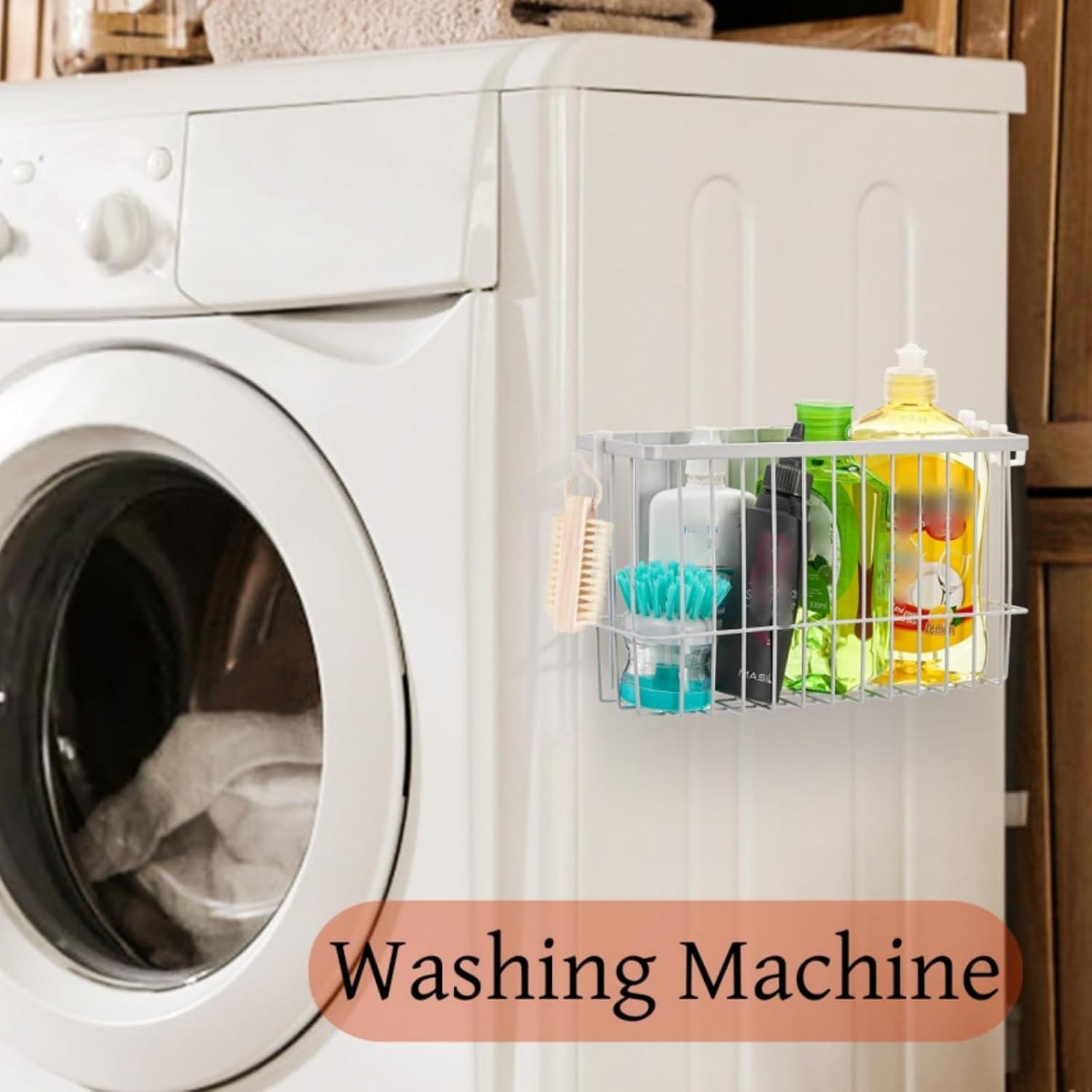 Paquete de 2 Cestas Magnéticas para Refrigerador Tlence 25.4x15.2cm