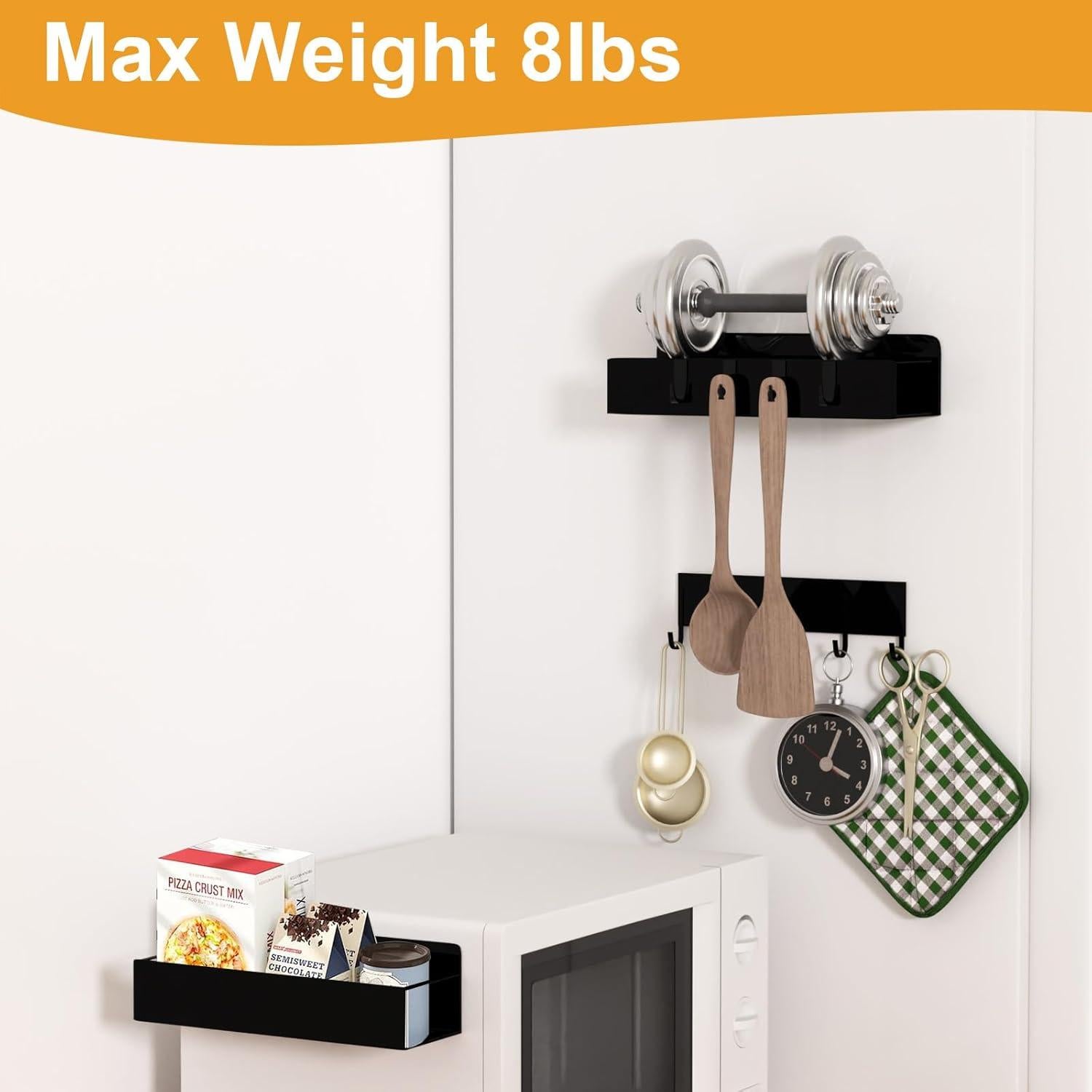 Estantes Magnéticos para Especias SUNHEARTH - Paquete de 4