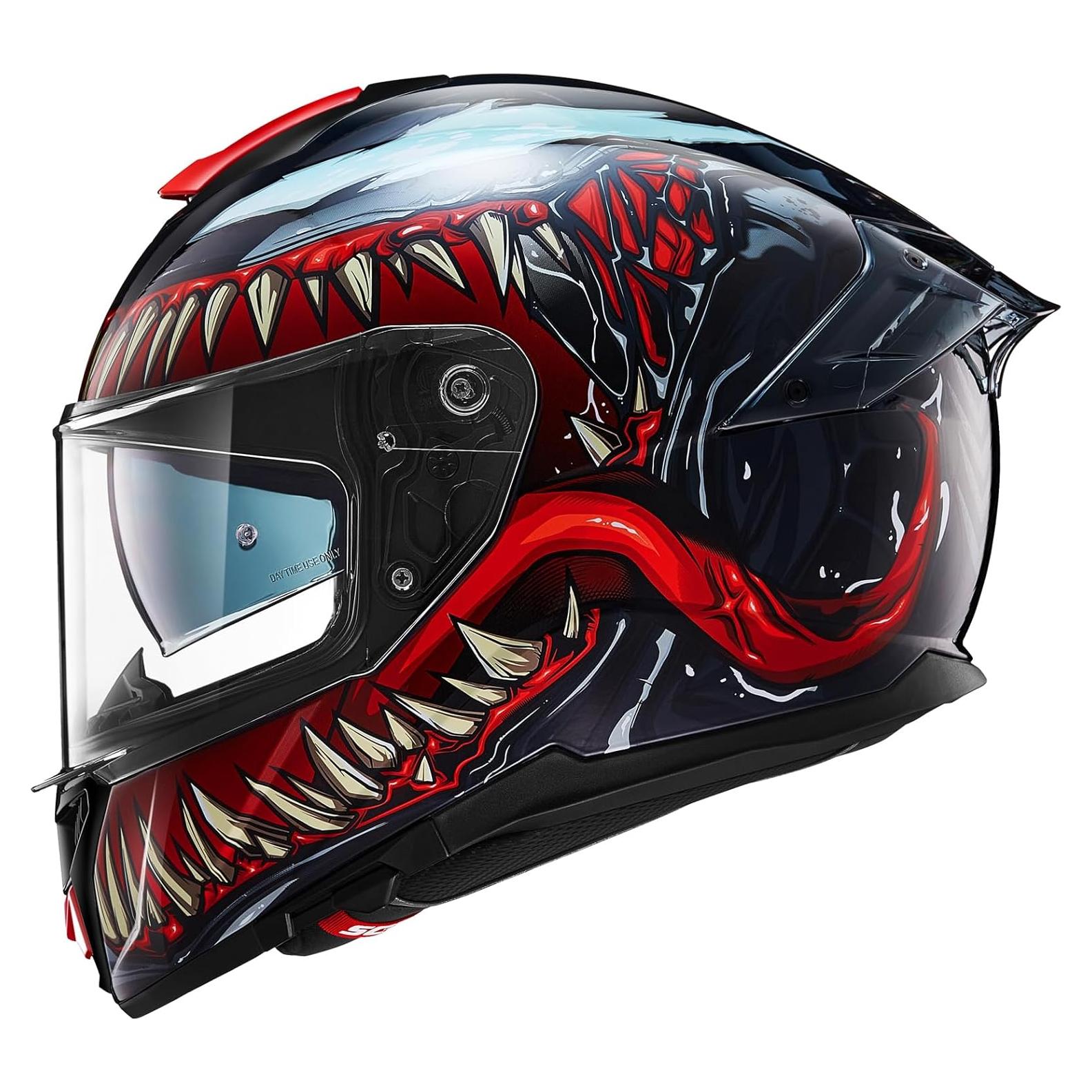 Casco Integral ILM 861A Doble Visera Mediano LaNoche