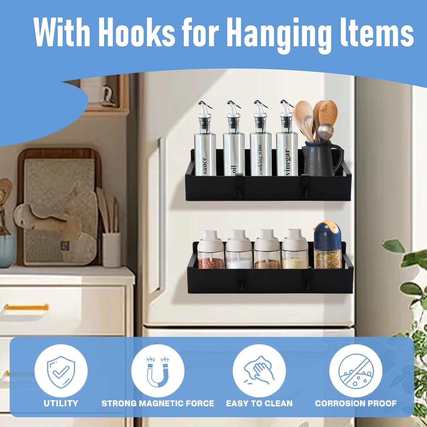 Organizador Magnético de Especias 2PCS - Objetivo de Cocina