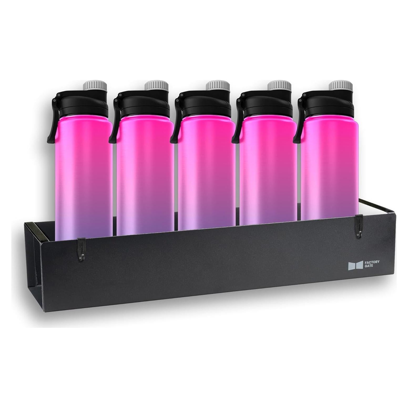 Organizador Magnético de Botellas de Agua FACTORY GATE 40x10 cm