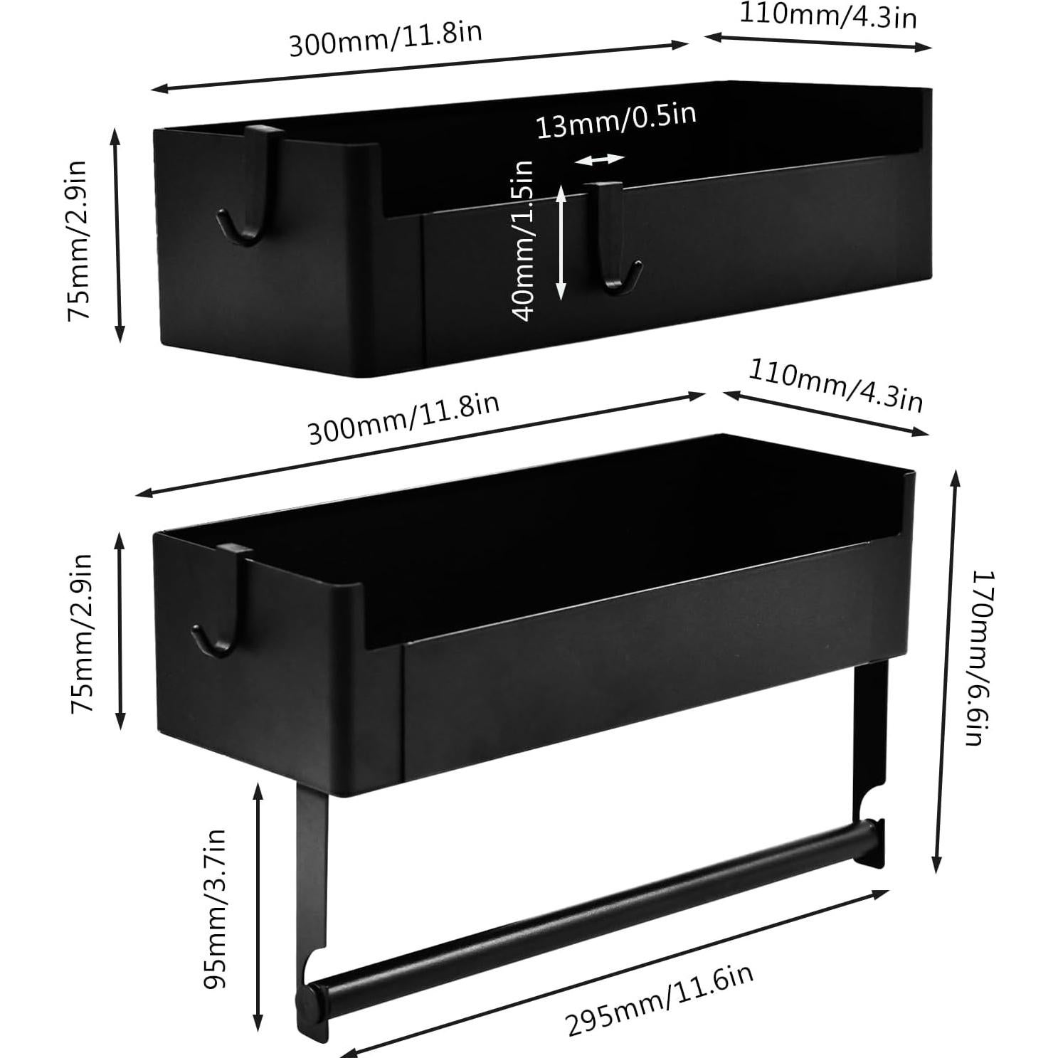 Estantes de Especias YGFRSTO - 2 Piezas para Refrigerador