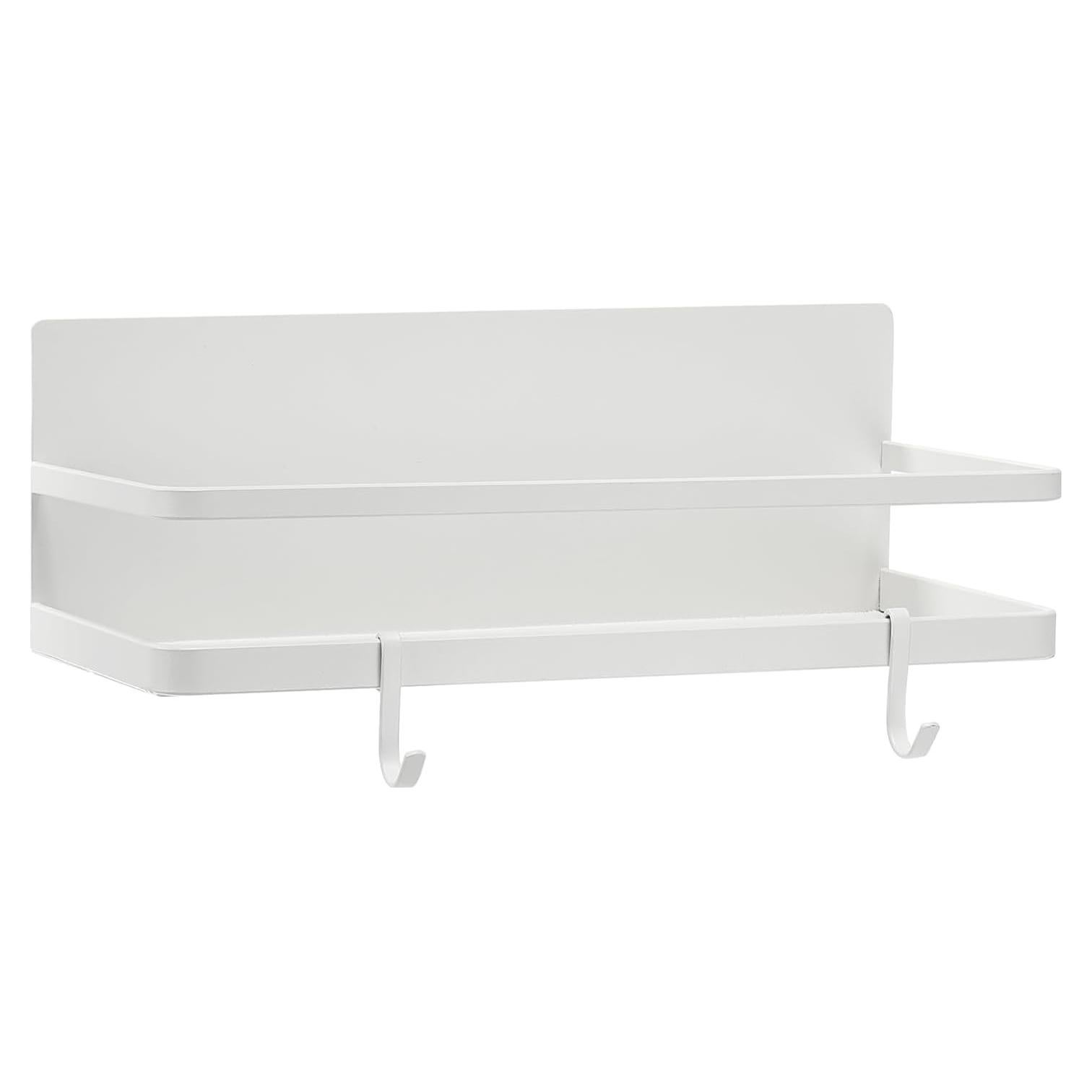 Estante Magnético para Especias PATIKIL - Blanco, 24.8x11.4cm