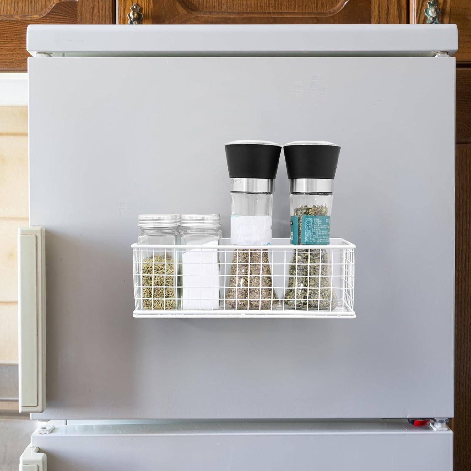 2 Cestas Magnéticas Organizador ONESIXEC para Refrigerador