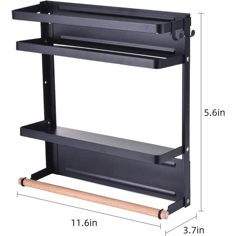 Organizador Magnético de Cocina TLIOCAS con Soporte para Toallas