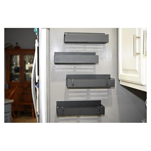 Estante Magnético para Especias Genérico Negro 1.73 kg