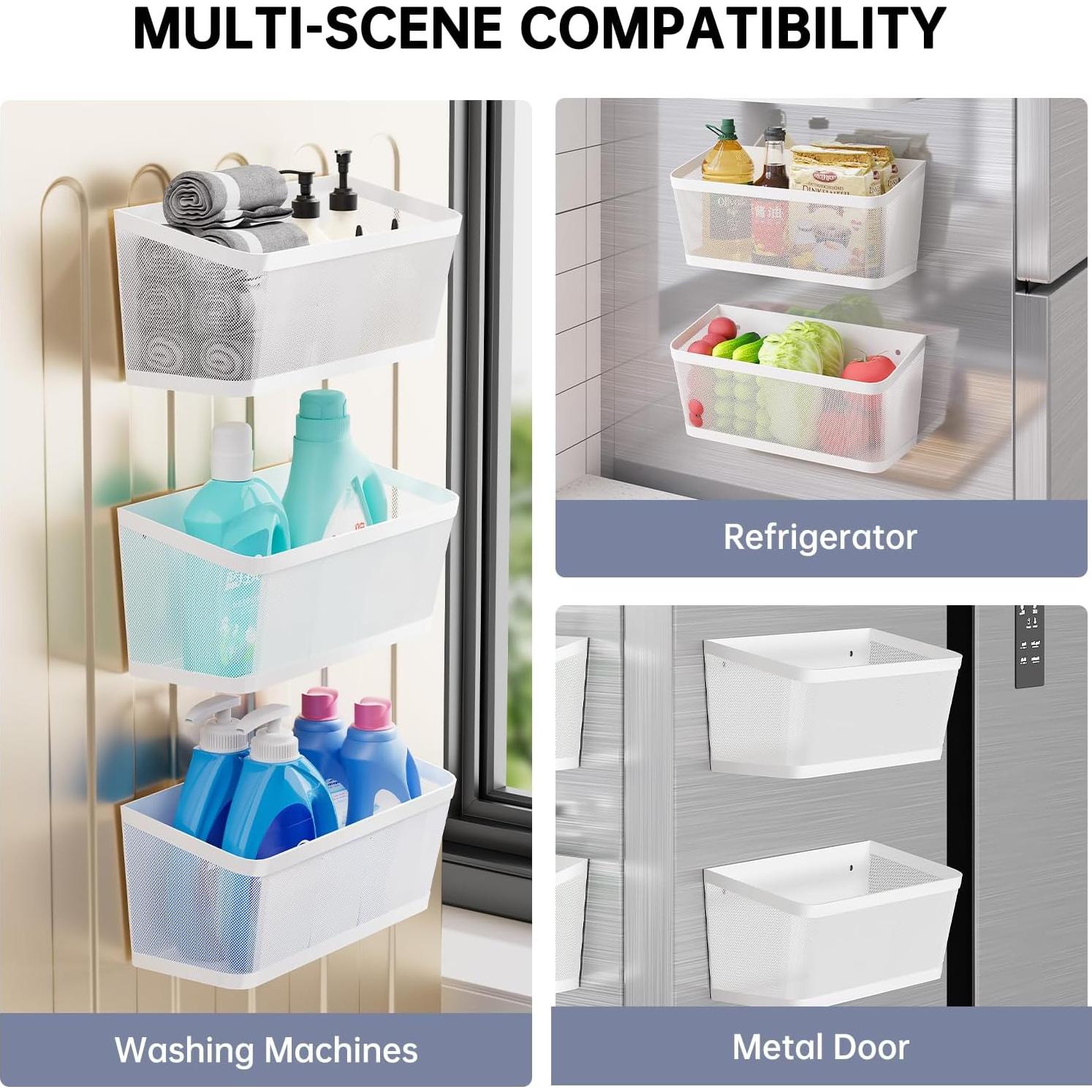 Estante Magnético Colgante WOCHUANGSI para Especias 2 Pcs