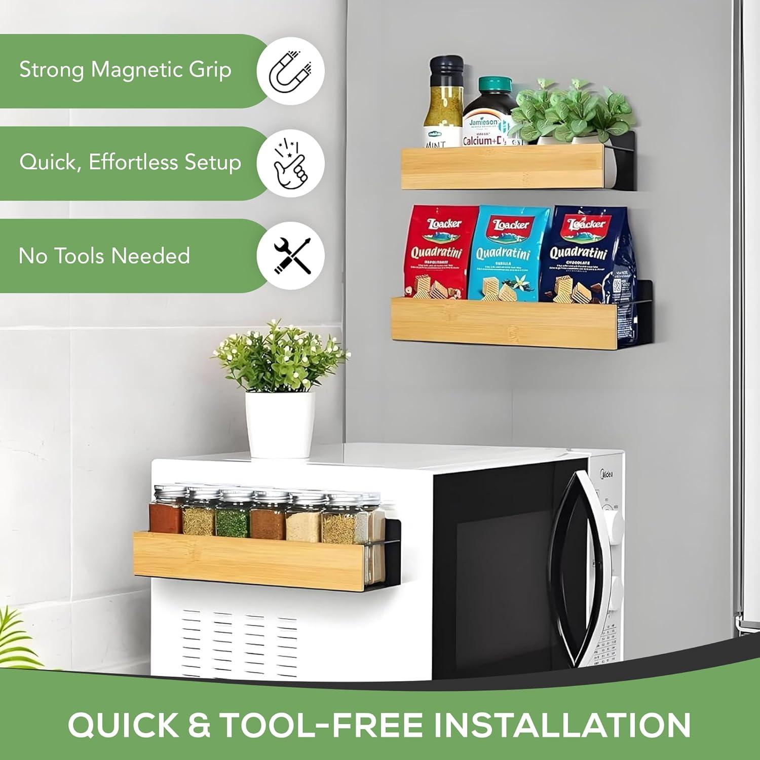 Estante Magnético para Especias Arrietta Home - 2 Piezas