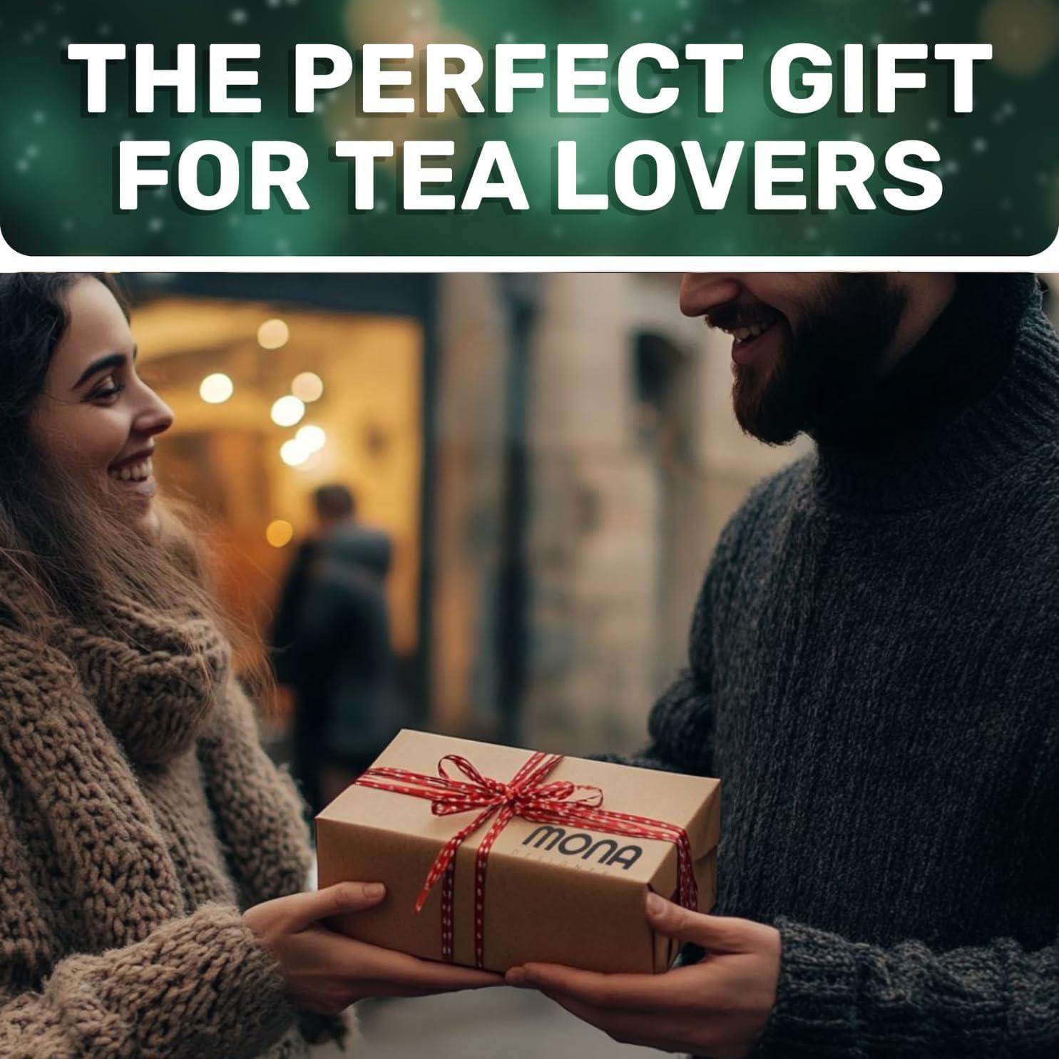 Organizador Magnético de Té Mona - 6 Soportes para Refrigerador