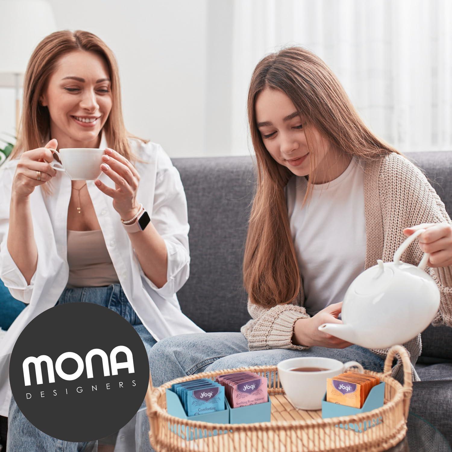 Organizador Magnético de Té Mona - 6 Soportes para Refrigerador