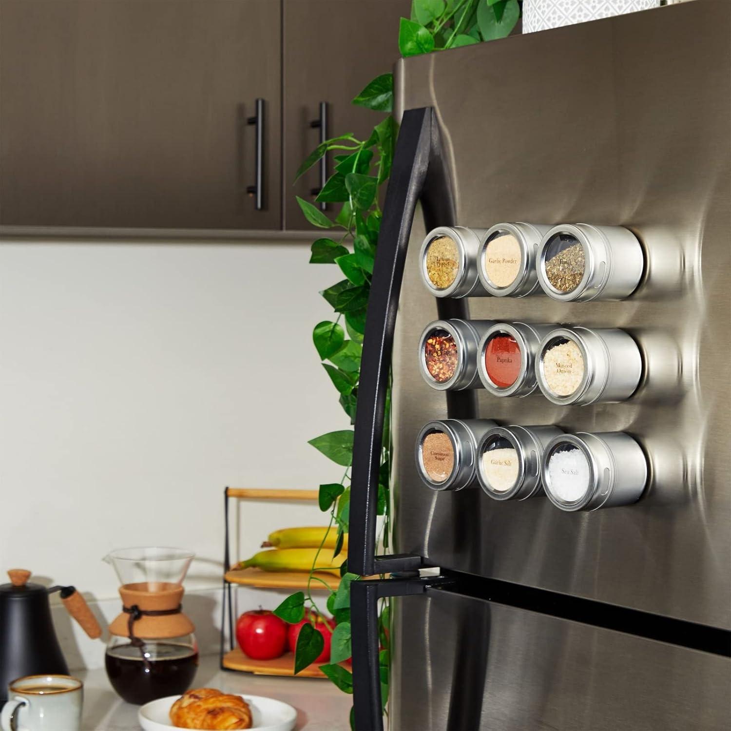 Contenedores de Especias Magnéticos Juvale 20 Piezas 100ml