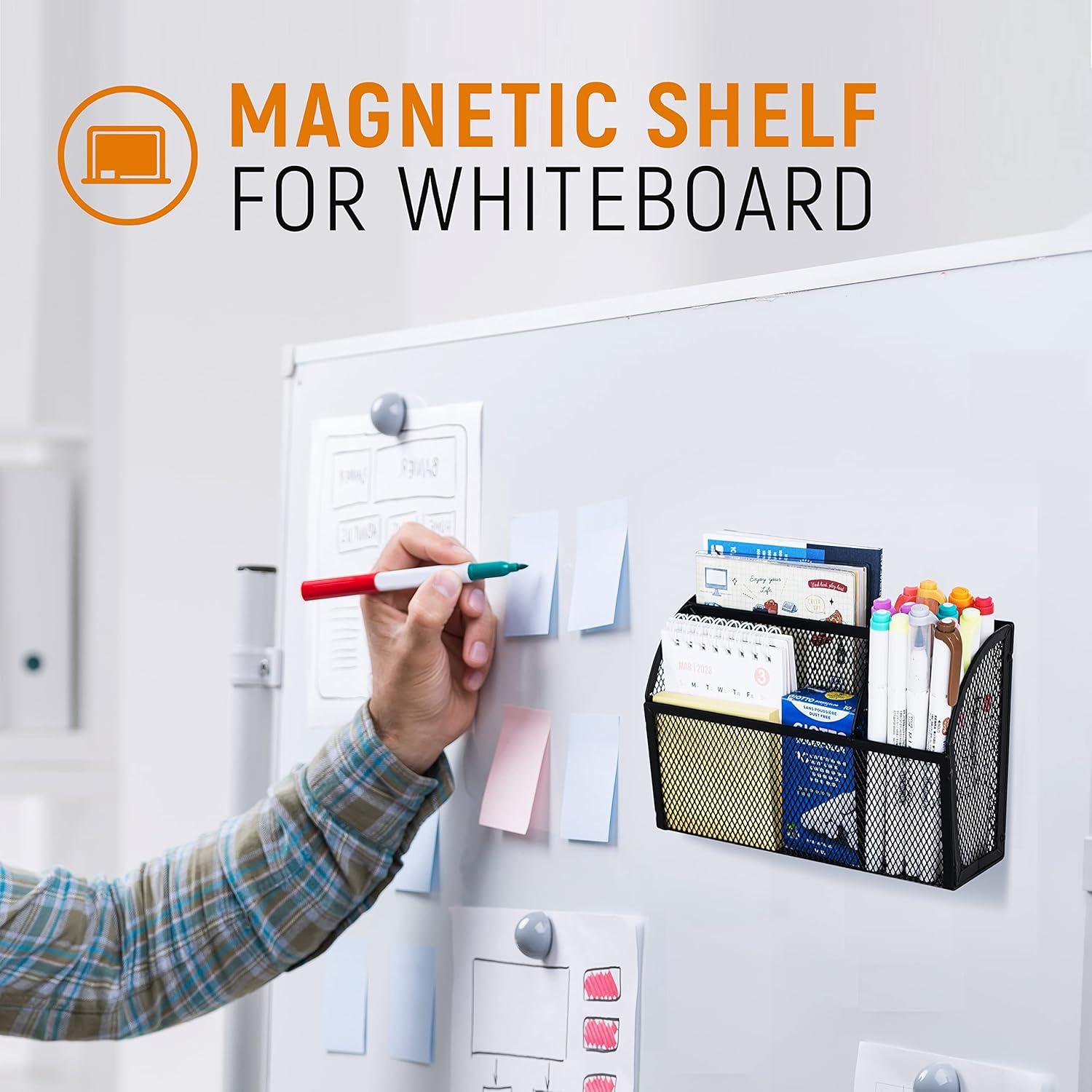 Soporte Magnético DALTACK para Lápices y Accesorios Negro