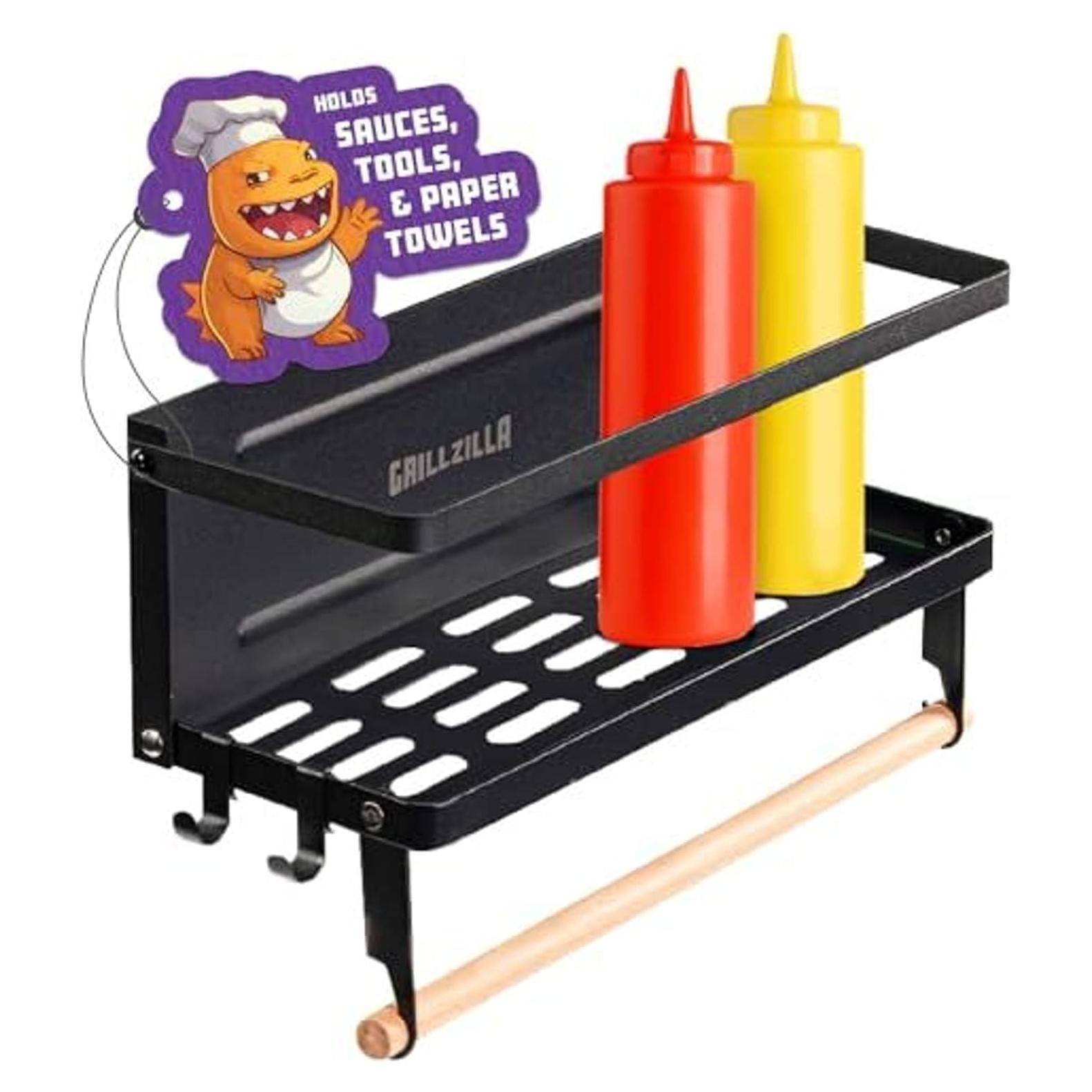 Caddy Magnético para Parrilla Grillzilla - Organizador de BBQ