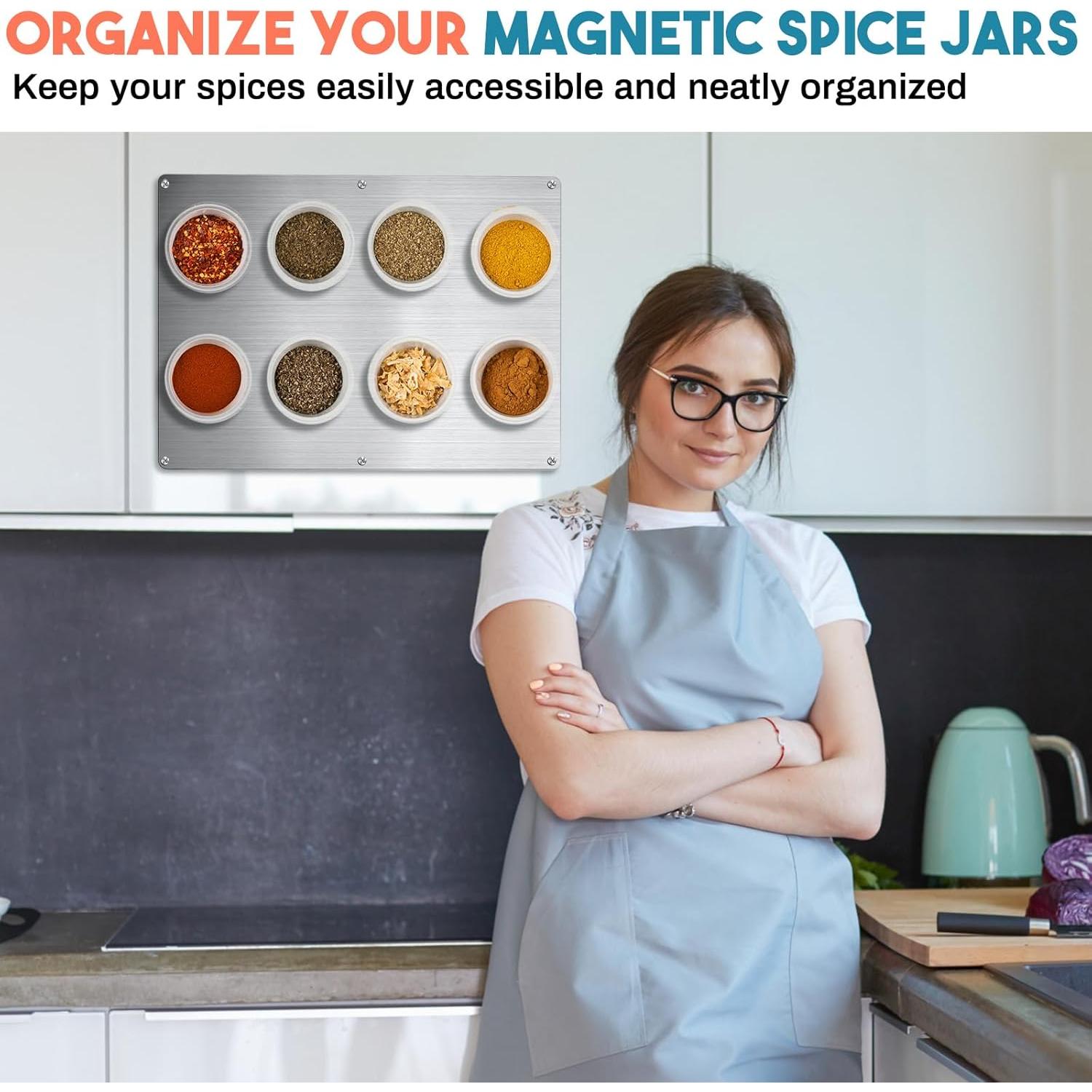 Paquete de 2 Tableros Magnéticos Inoxidable MorningRo 44.5x29.2cm