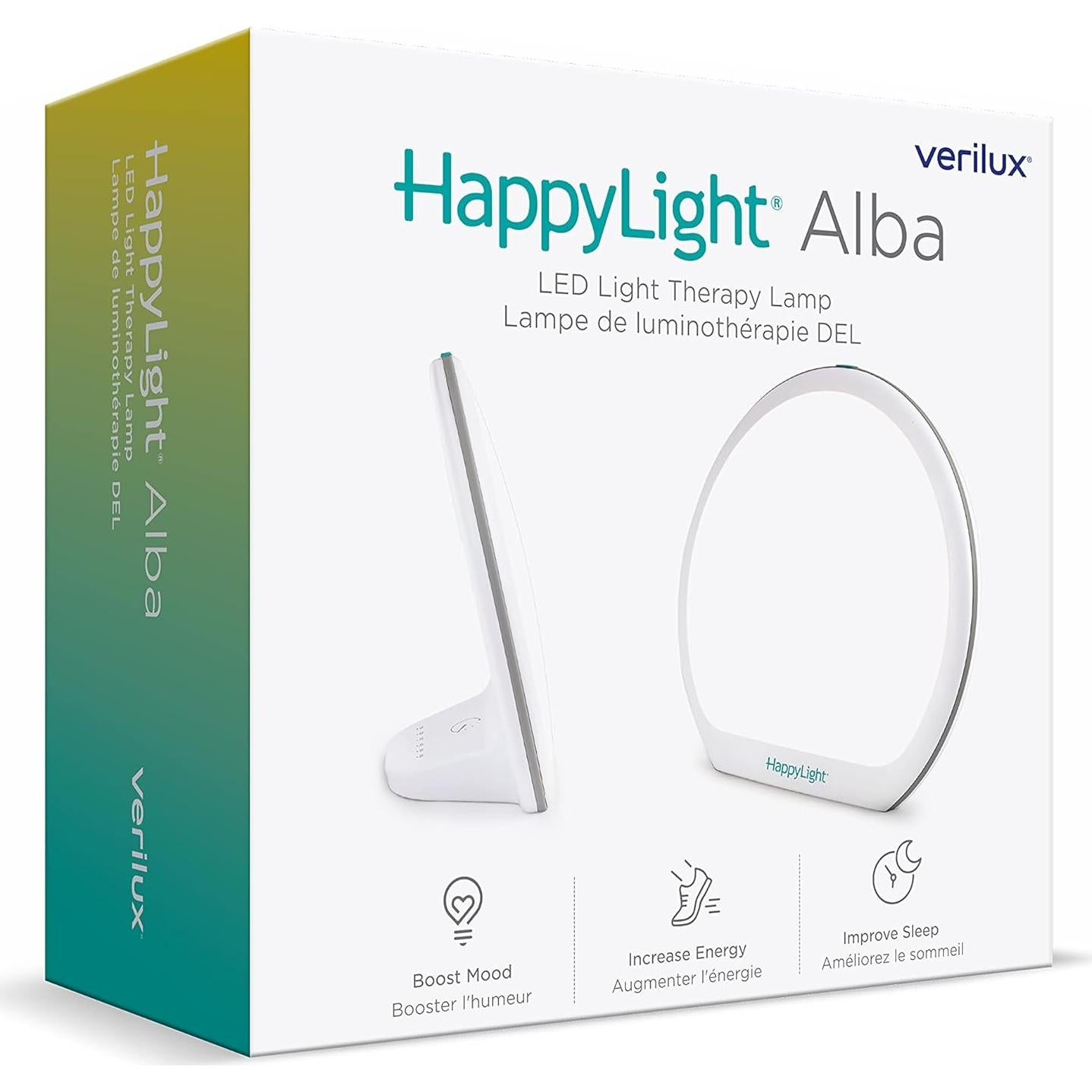 Lámpara de Terapia LED Verilux HappyLight Alba 10,000 Lux