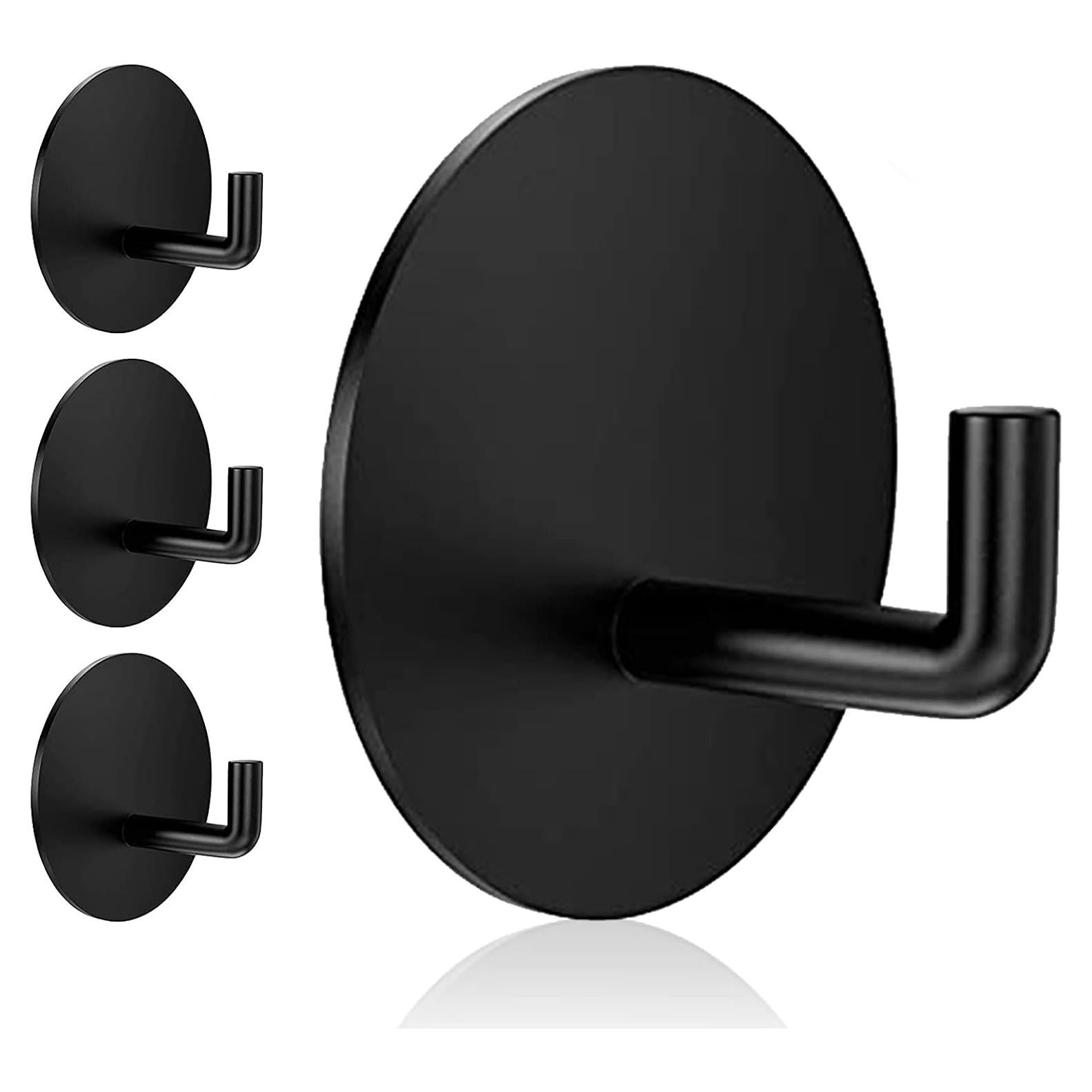 Ganchos Adhesivos Impermeables Rise Age 4 Pcs Acero Inoxidable