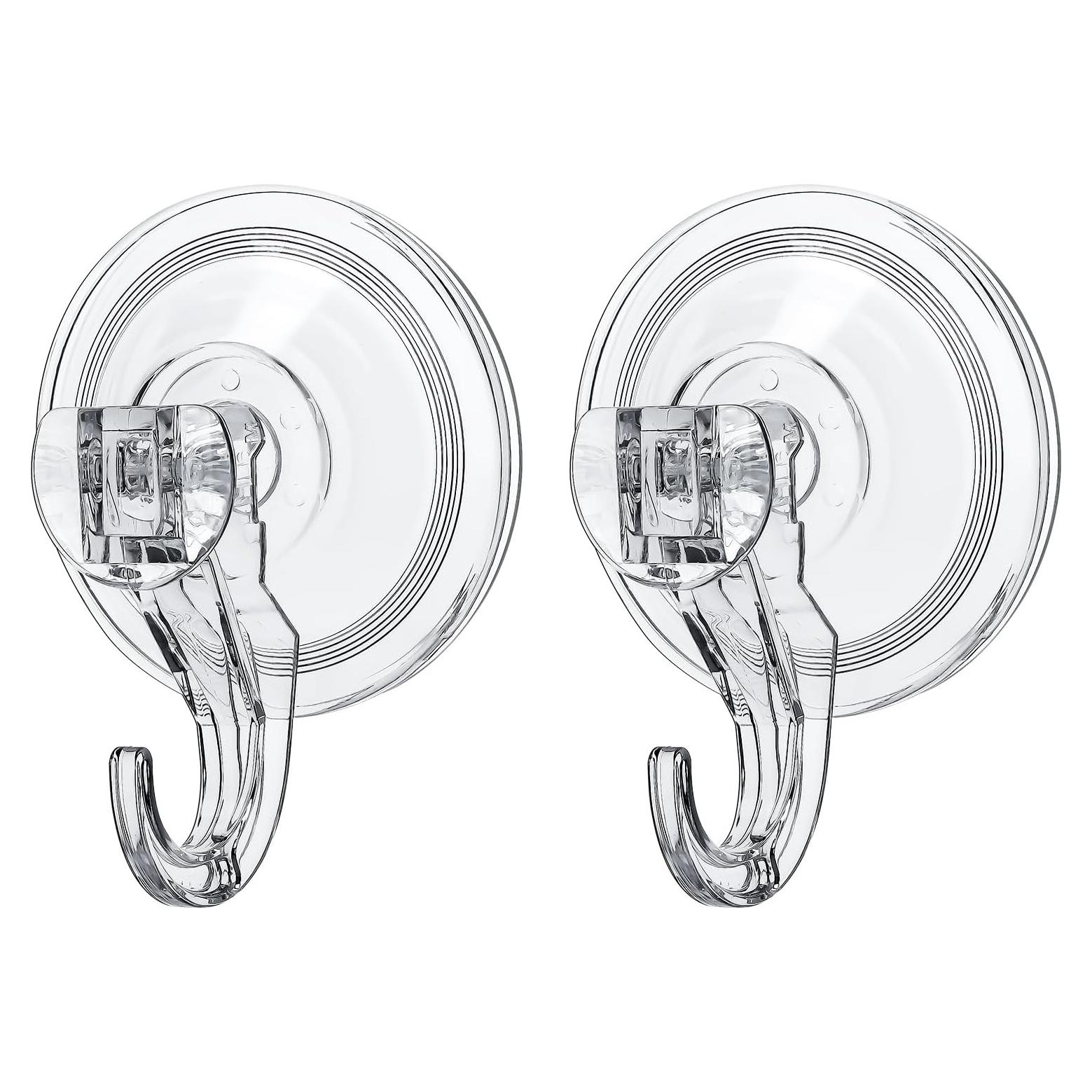 Ganchos de Succión Shang Chiang 2 Pcs, Ventosas 3 kg