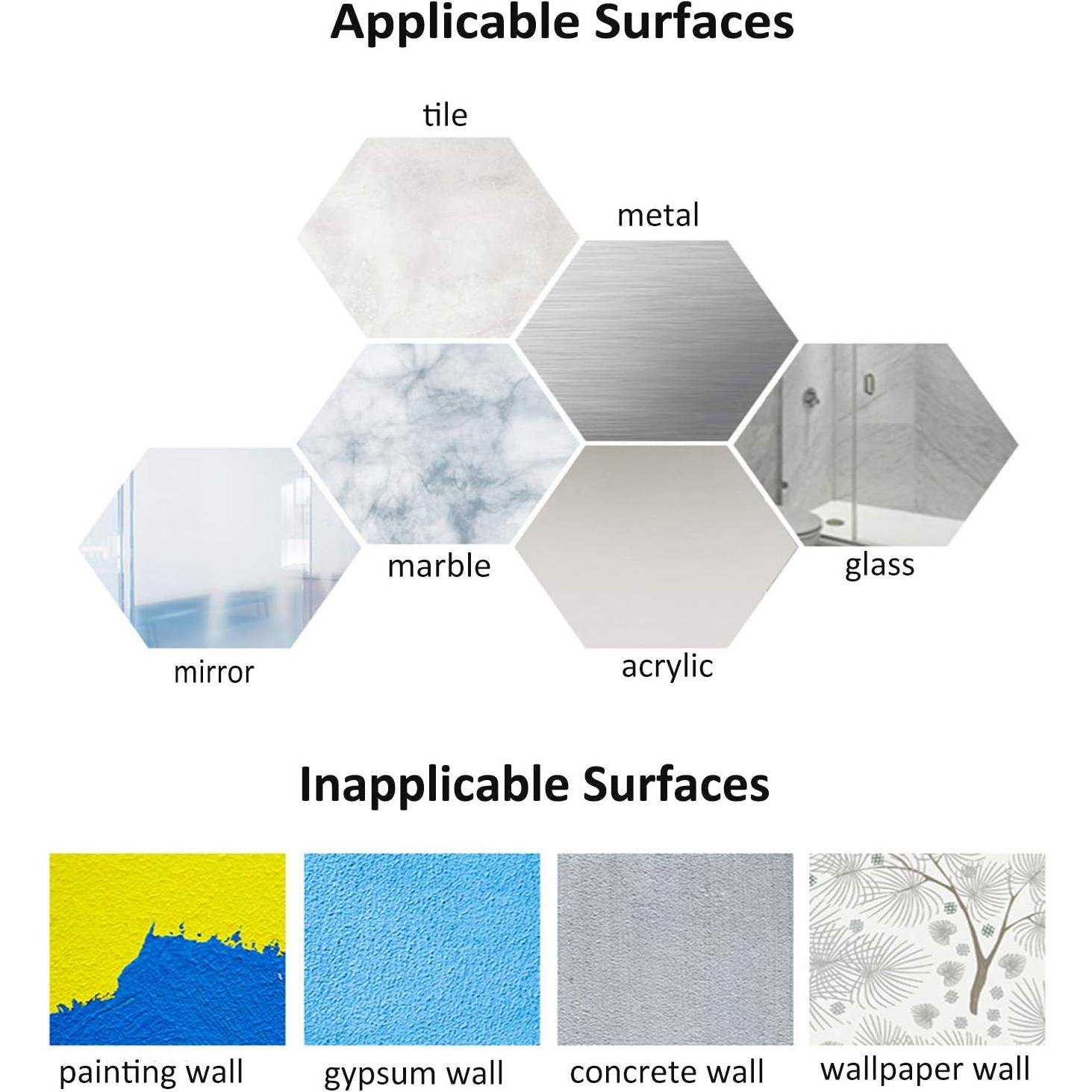 Soporte de Afeitar con Ventosa VIS'V - 2 Pcs, Transparente, Removible