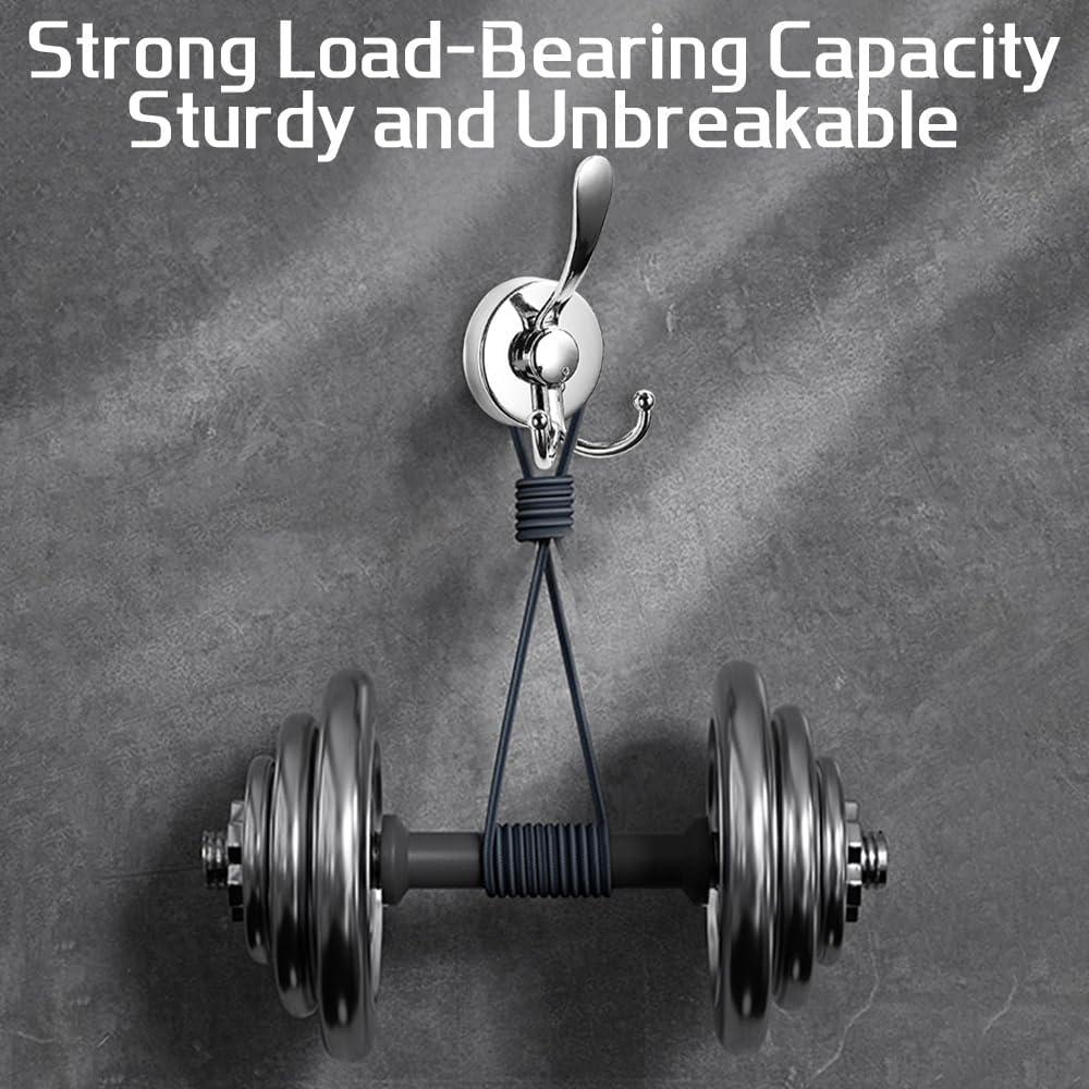 Ganchos de Ventosa Canumer 2PCS Acero Inoxidable Alta Resistencia